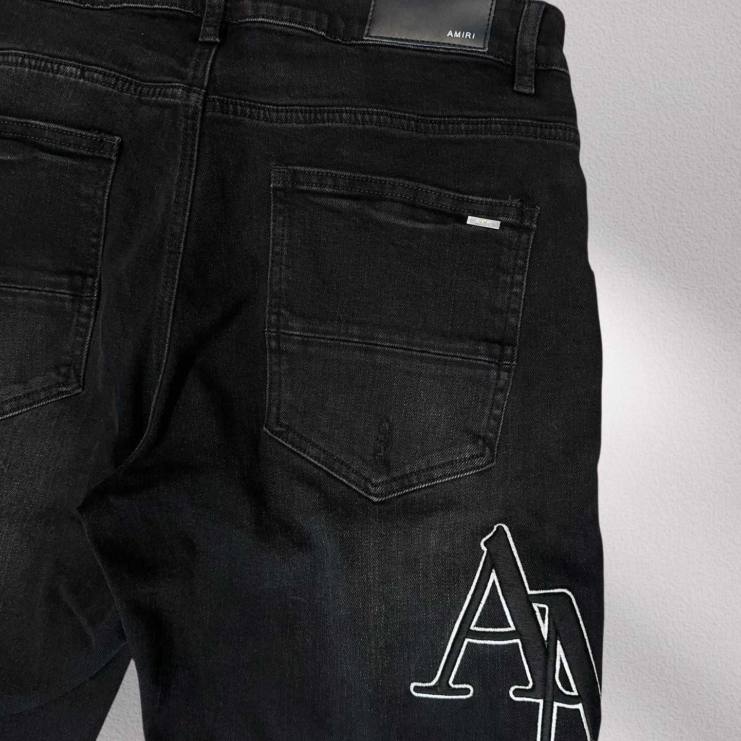 Amiri Denim Shorts     8015 - FashionPlug