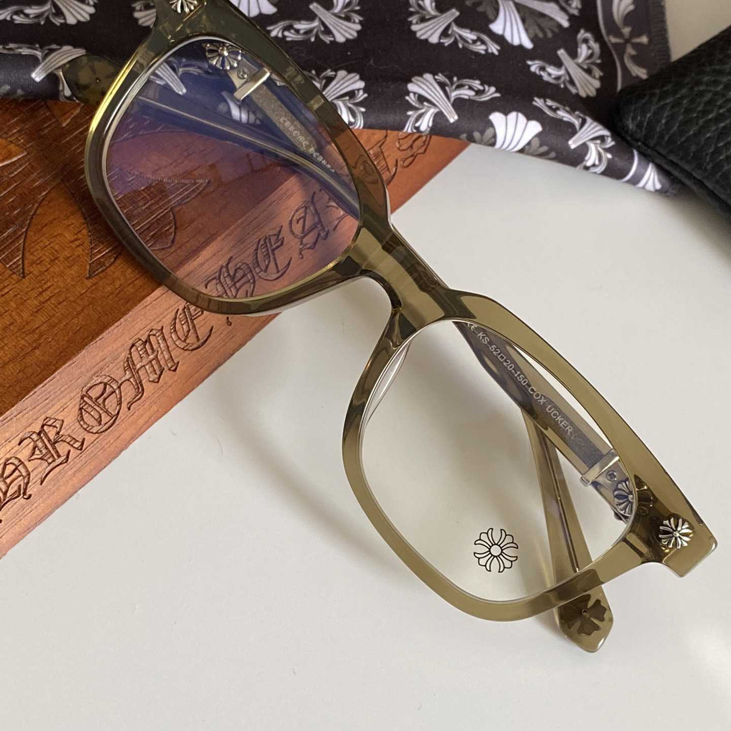 Chrome Hearts Coxucker Glasses - FashionPlug