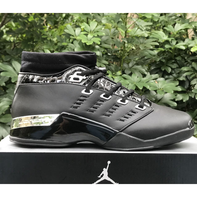 Jordan Air Jordan 17 0G Low Black Chrome   303891-004 - FashionPlug