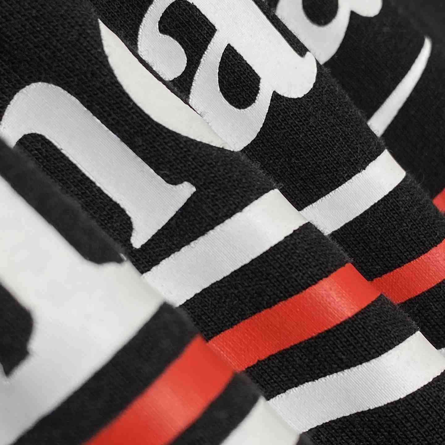 Balenciaga Political Campaign Layered T-shirt In Black - FashionPlug