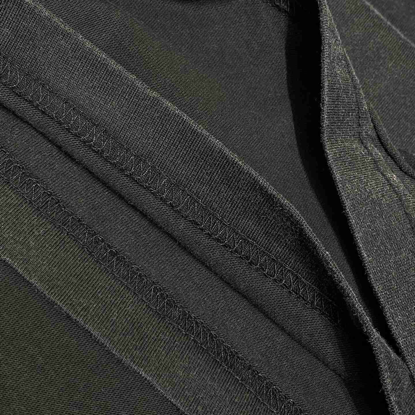 Balenciaga Political Campaign Layered T-shirt In Black - FashionPlug