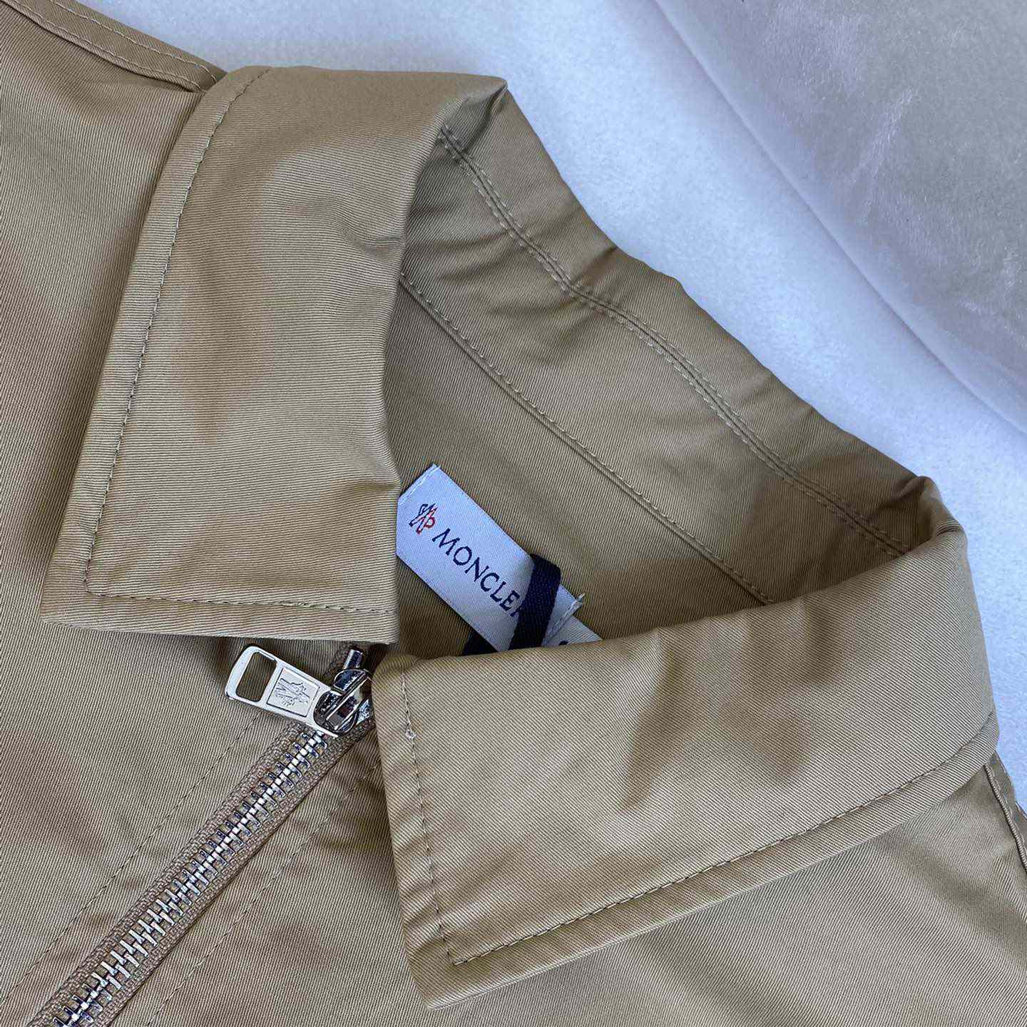 Moncler Gabardine Cotton Shirt Jacket - FashionPlug
