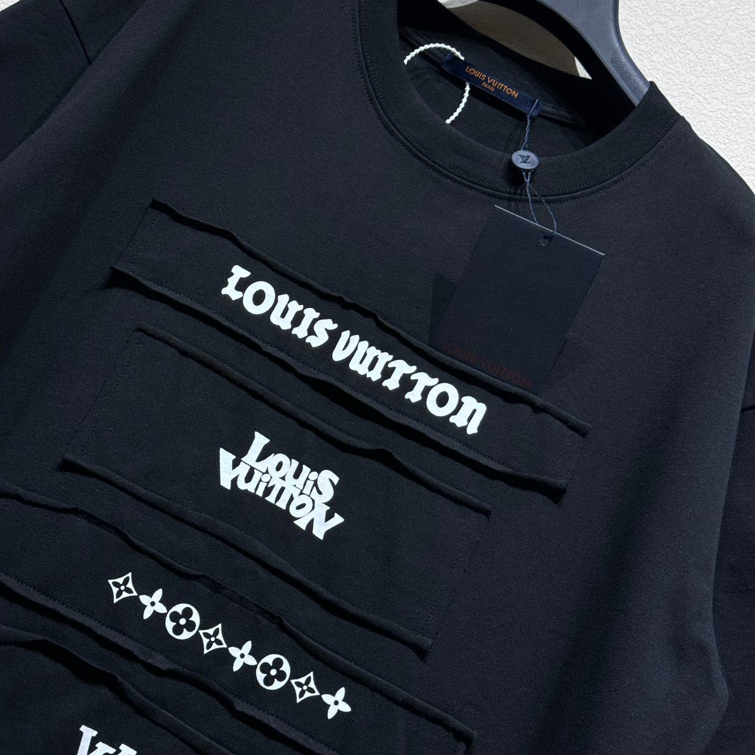 Louis Vuitton Short-Sleeved T-Shirt   - FashionPlug