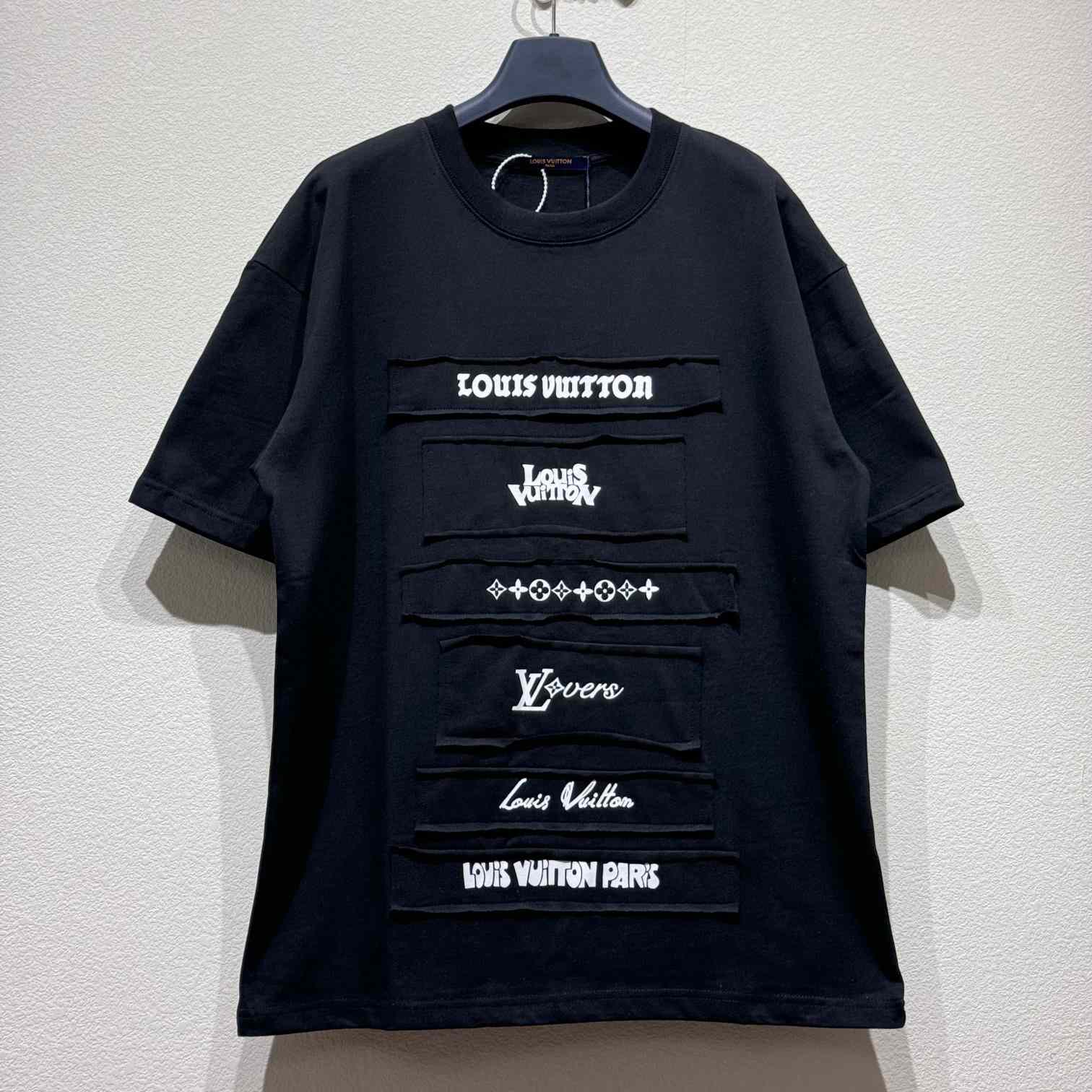 Louis Vuitton Short-Sleeved T-Shirt   - FashionPlug