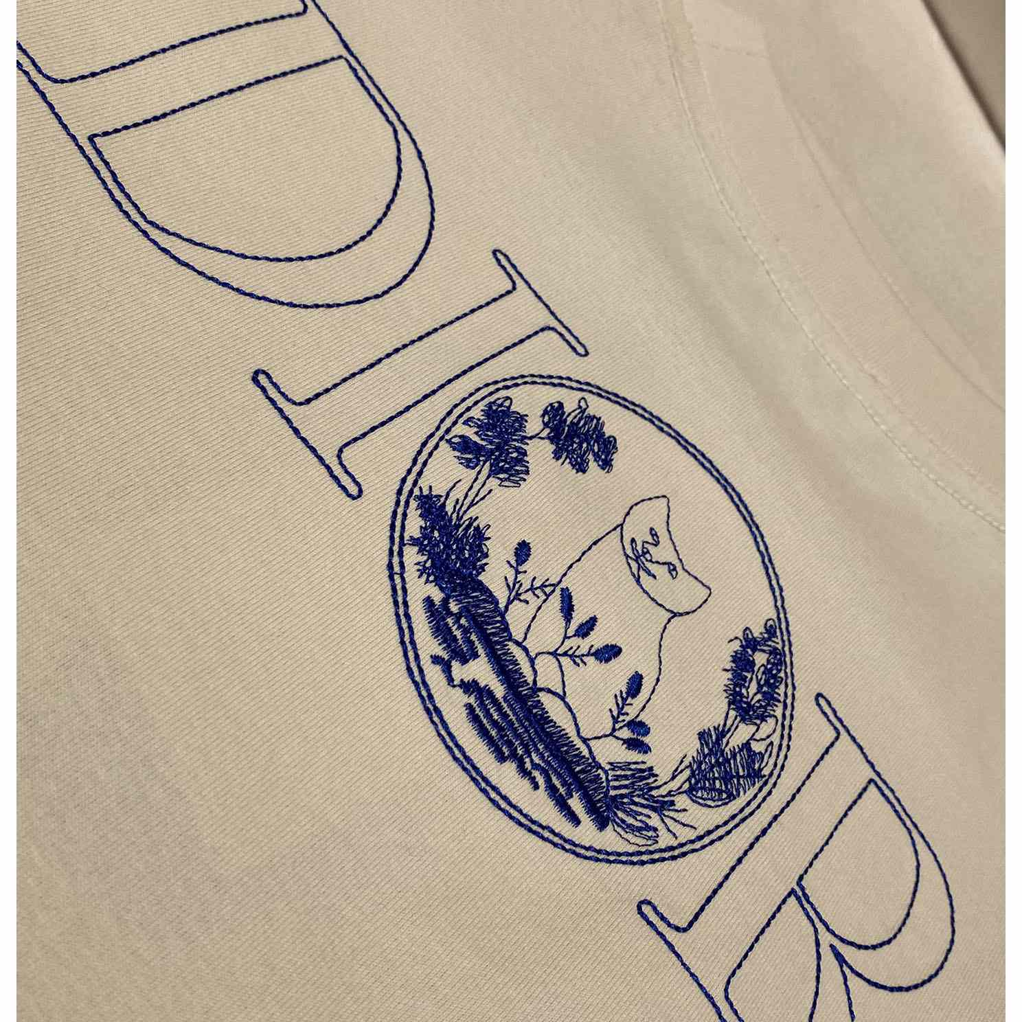 Dior And Hylton Nel Knit T-Shirt, Oversized Fit  - FashionPlug