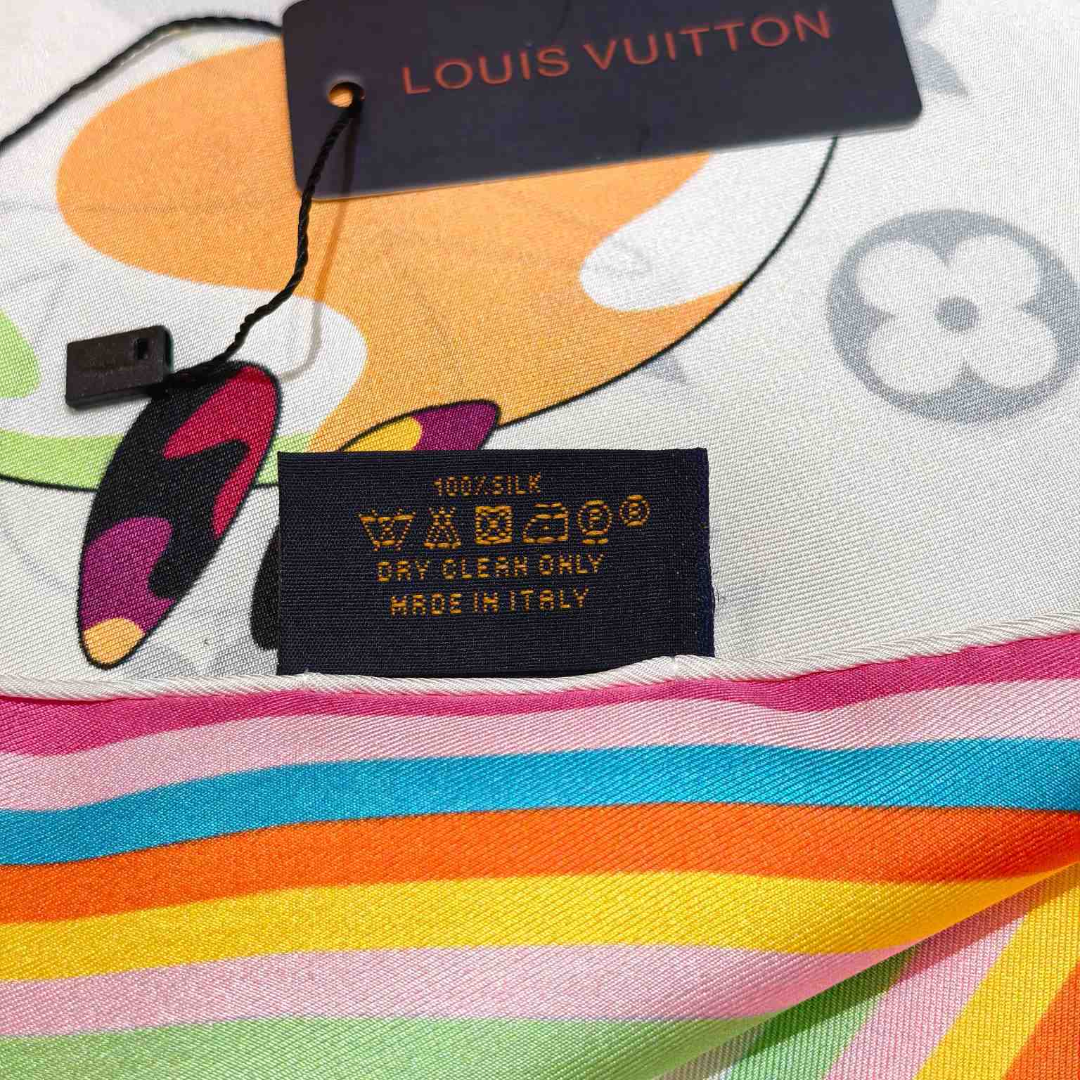 Louis Vuitton LV x TM Monogram Superflat Characters Square 90    - FashionPlug