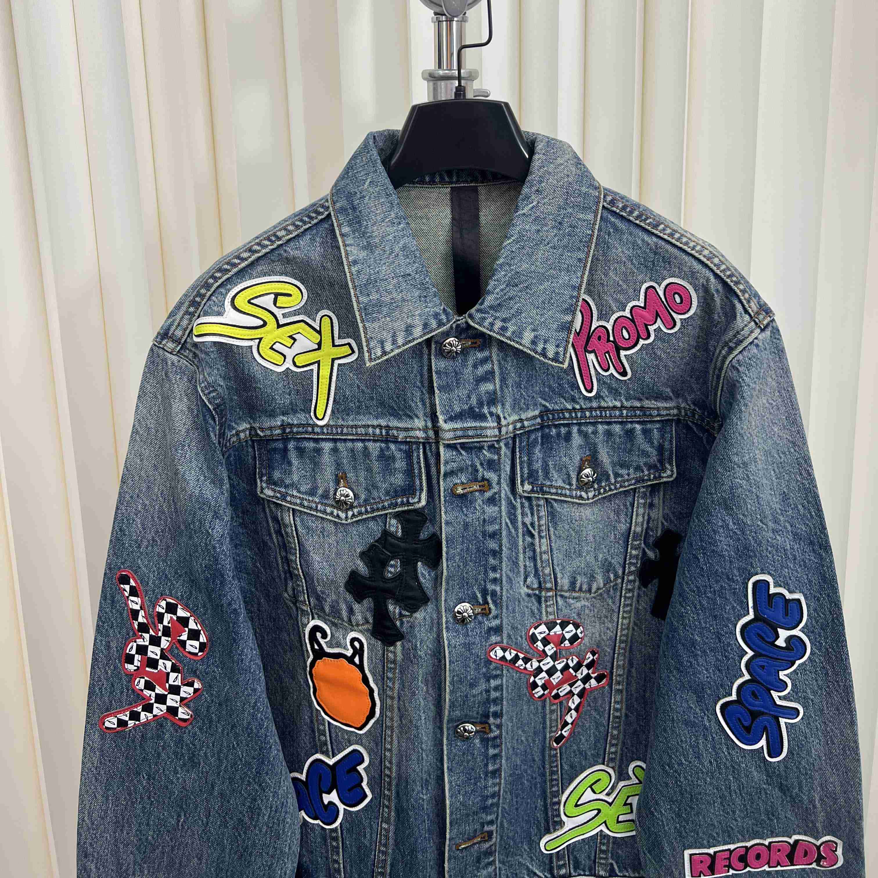 Chrome Hearts Matty Boy Sex Denim Jacket - FashionPlug
