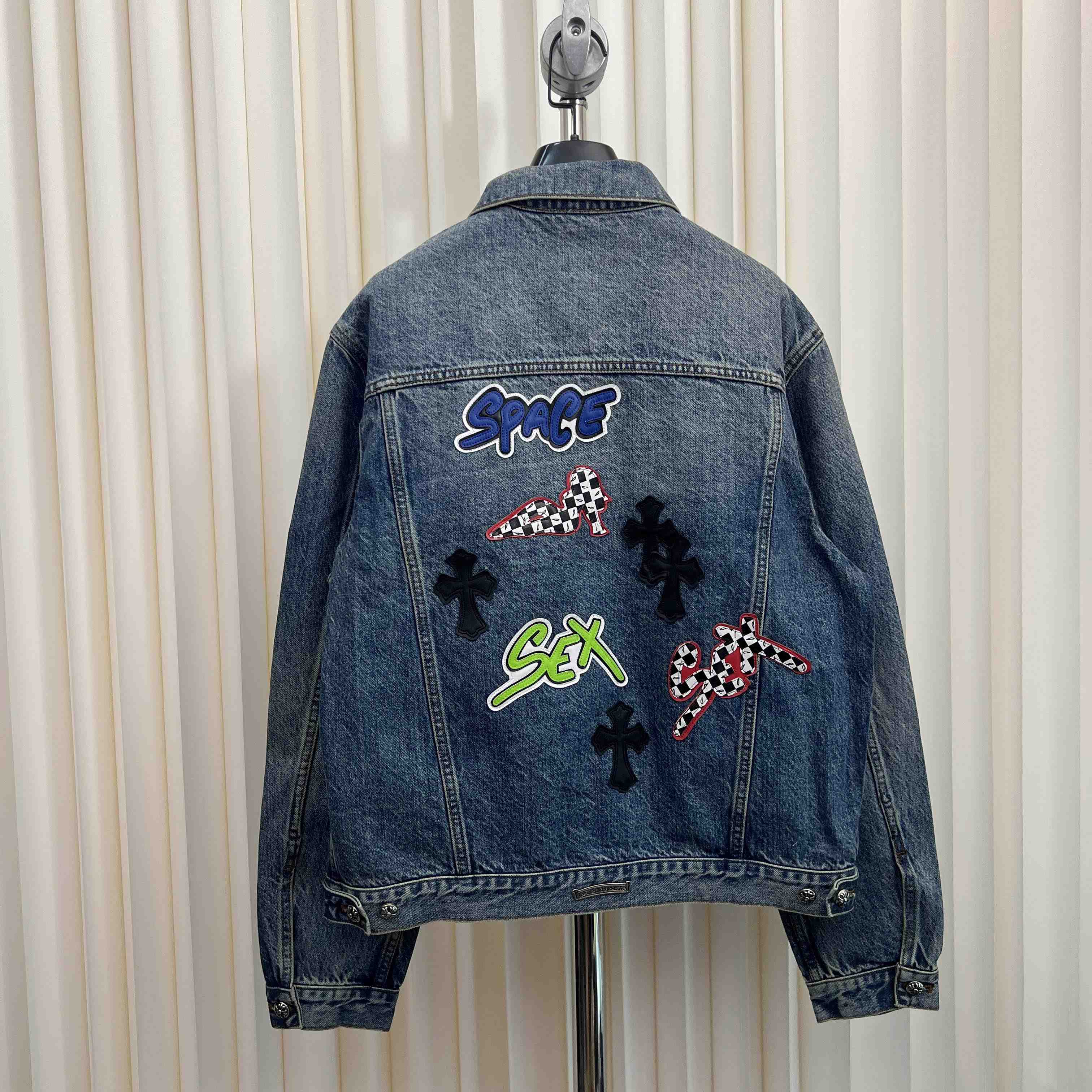 Chrome Hearts Matty Boy Sex Denim Jacket - FashionPlug