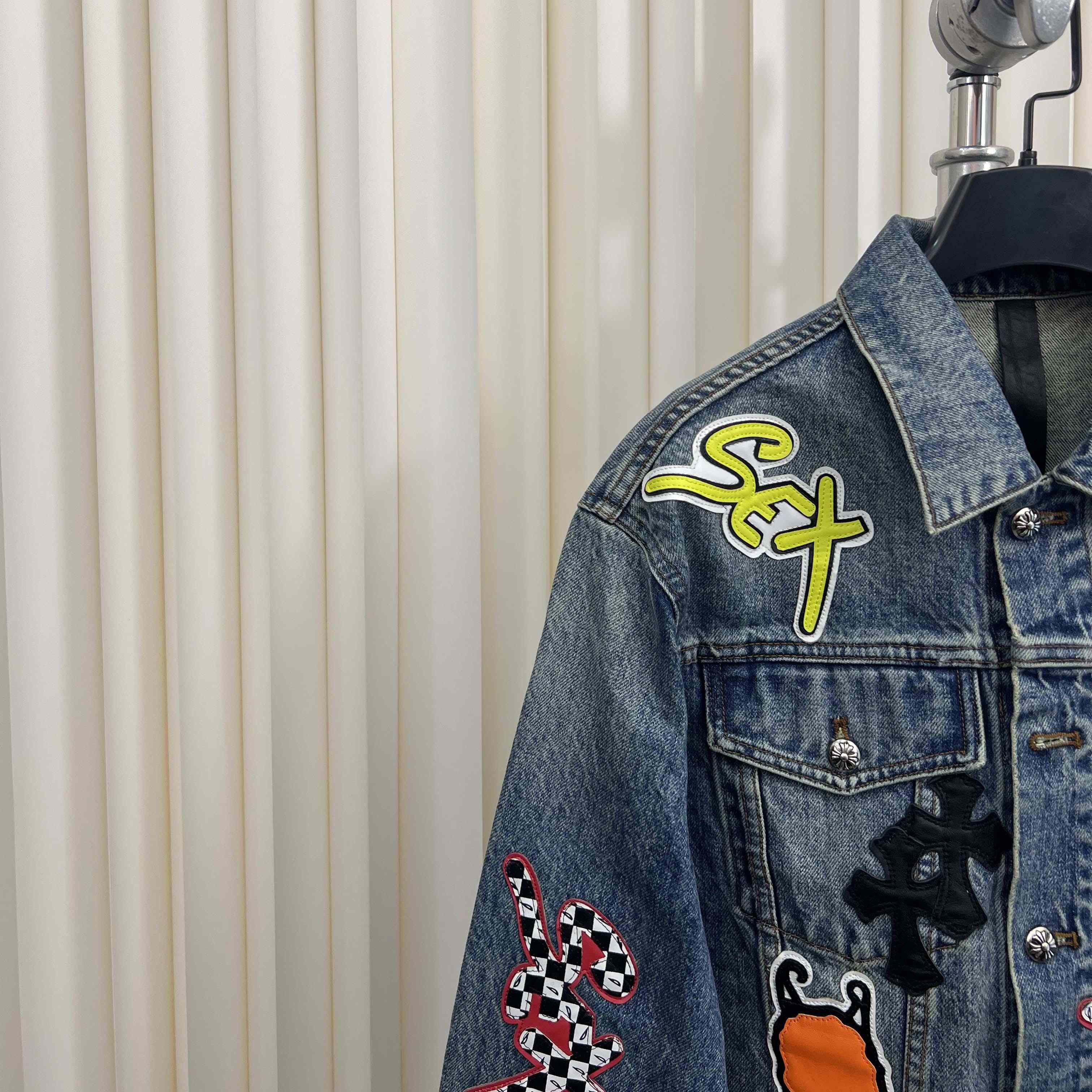 Chrome Hearts Matty Boy Sex Denim Jacket - FashionPlug