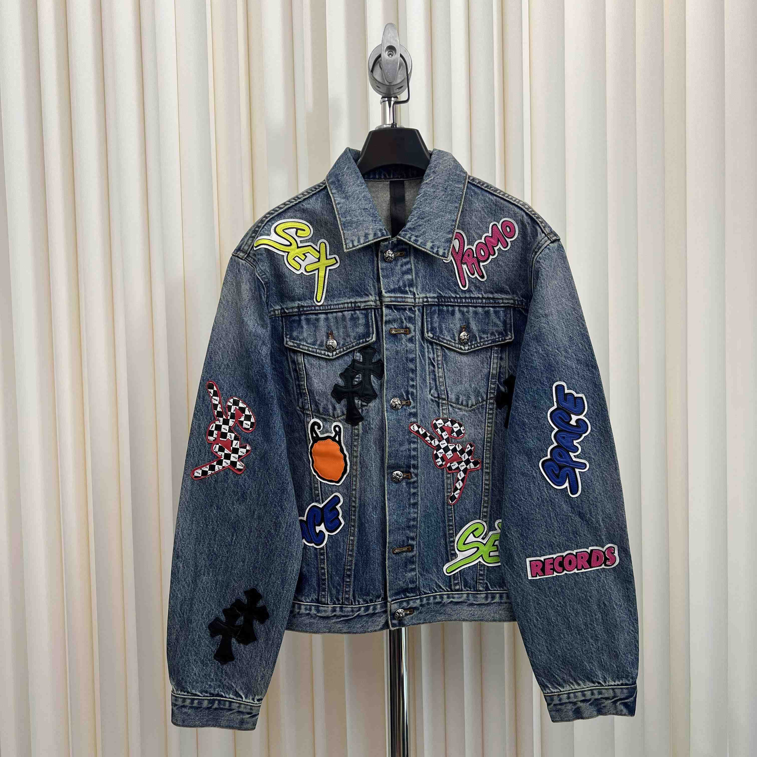 Chrome Hearts Matty Boy Sex Denim Jacket - FashionPlug