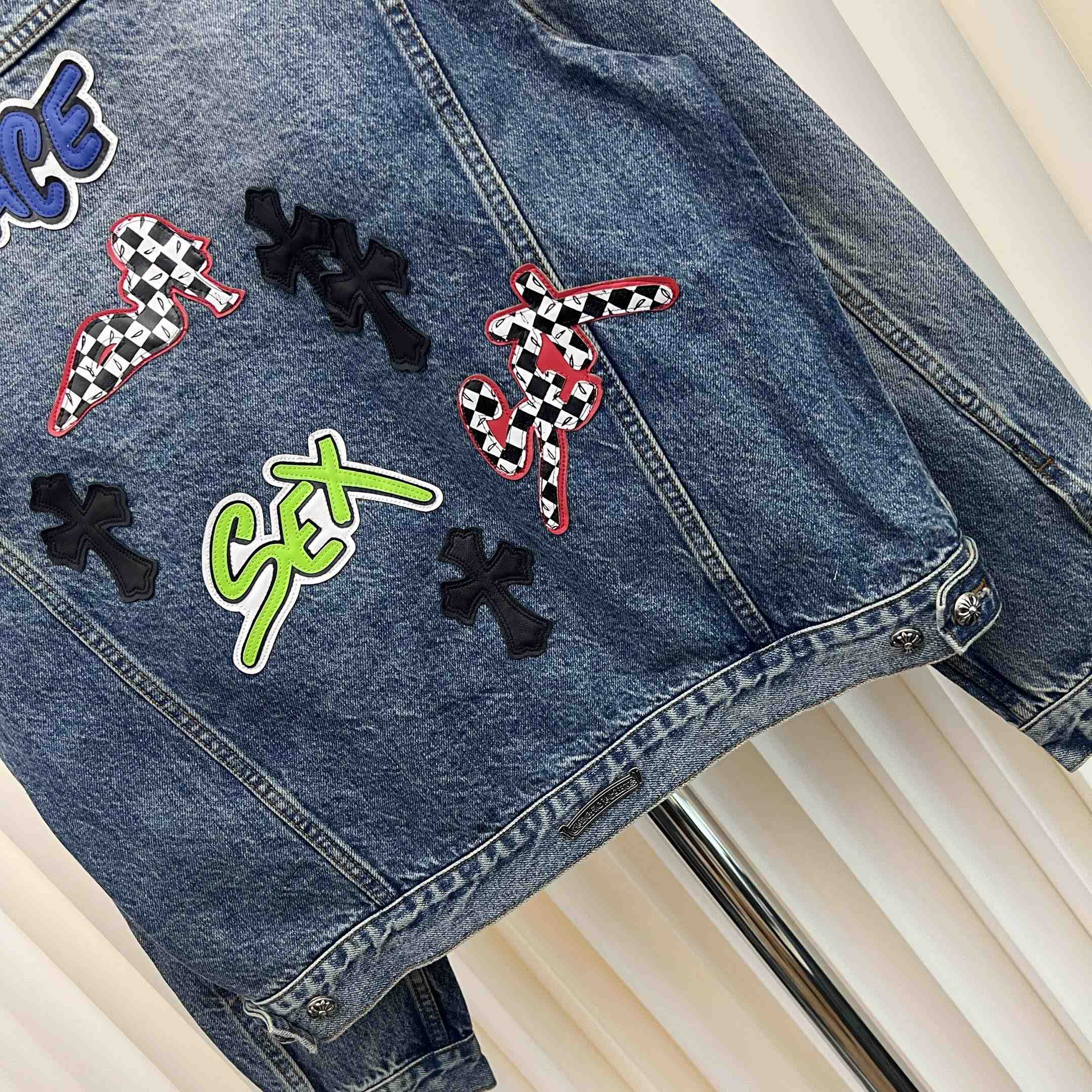 Chrome Hearts Matty Boy Sex Denim Jacket - FashionPlug
