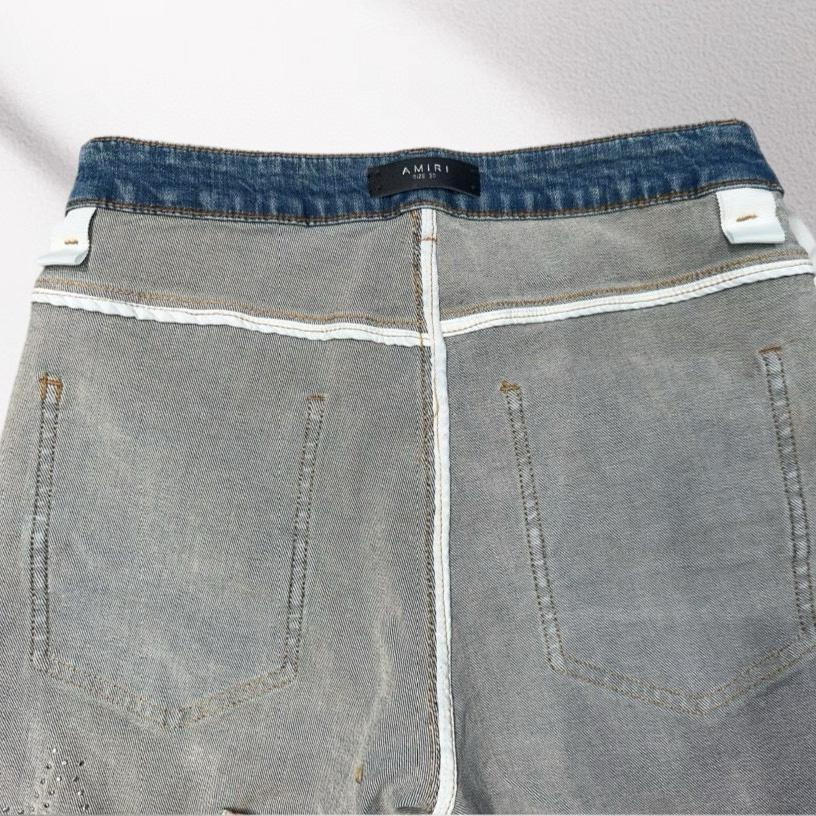 Amiri Denim Shorts     8000 - FashionPlug