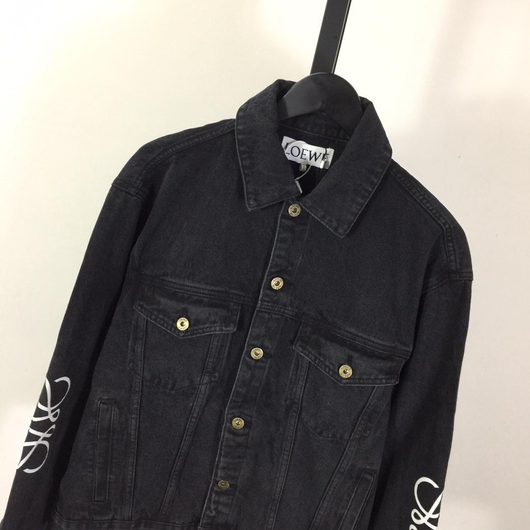 Loewe Anagram Denim Jacket  - FashionPlug