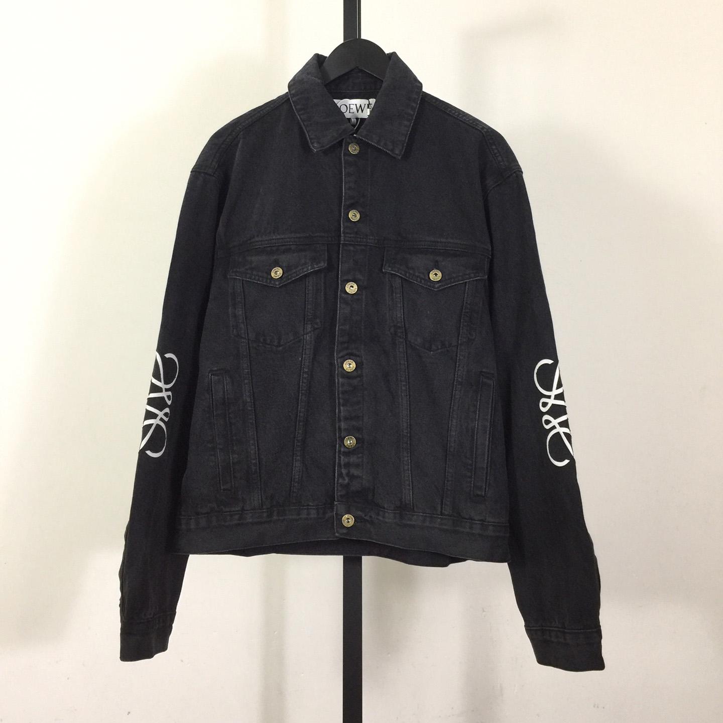 Loewe Anagram Denim Jacket  - FashionPlug