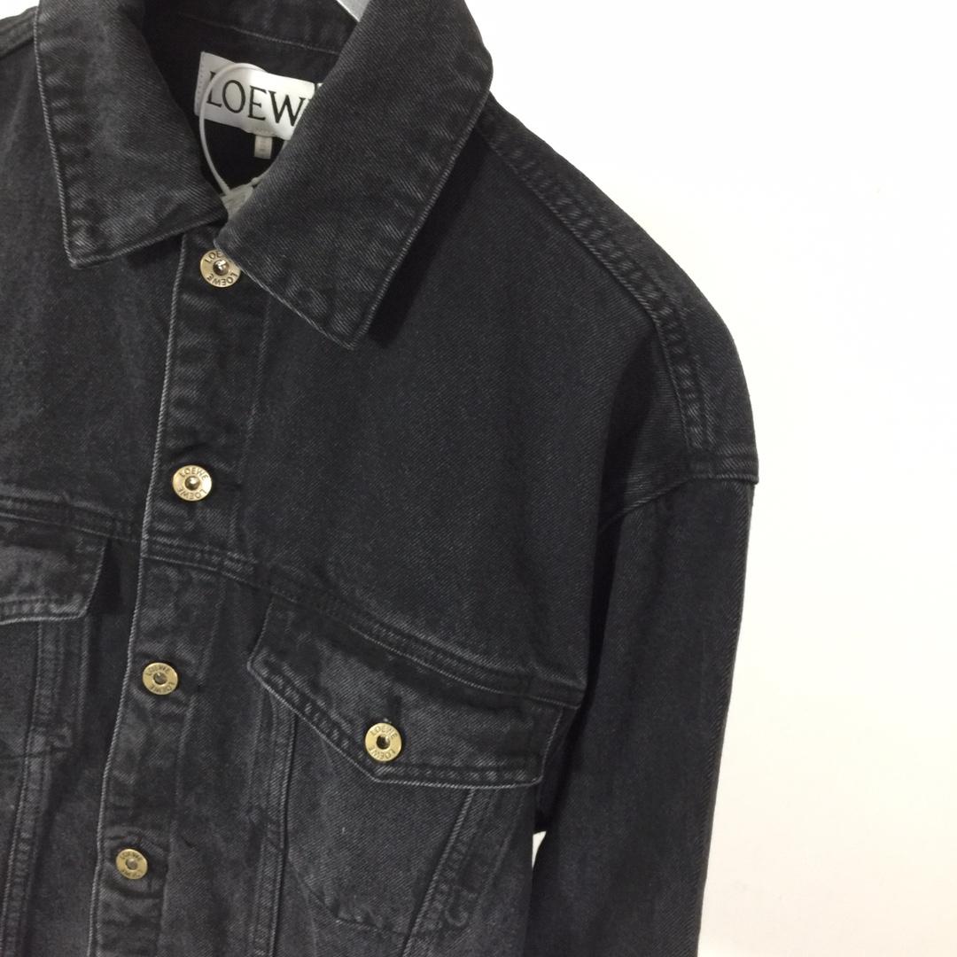 Loewe Anagram Denim Jacket  - FashionPlug
