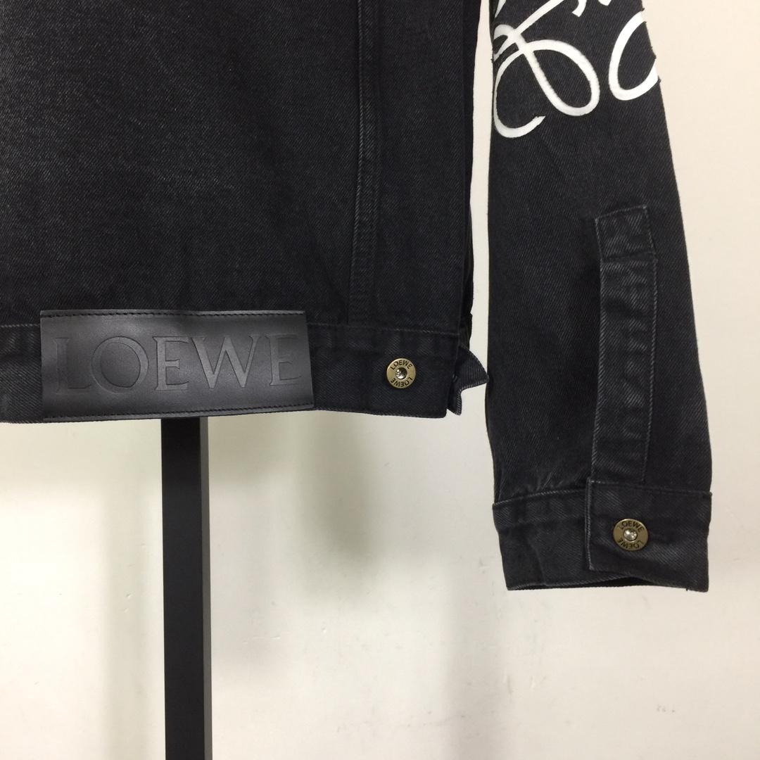 Loewe Anagram Denim Jacket  - FashionPlug