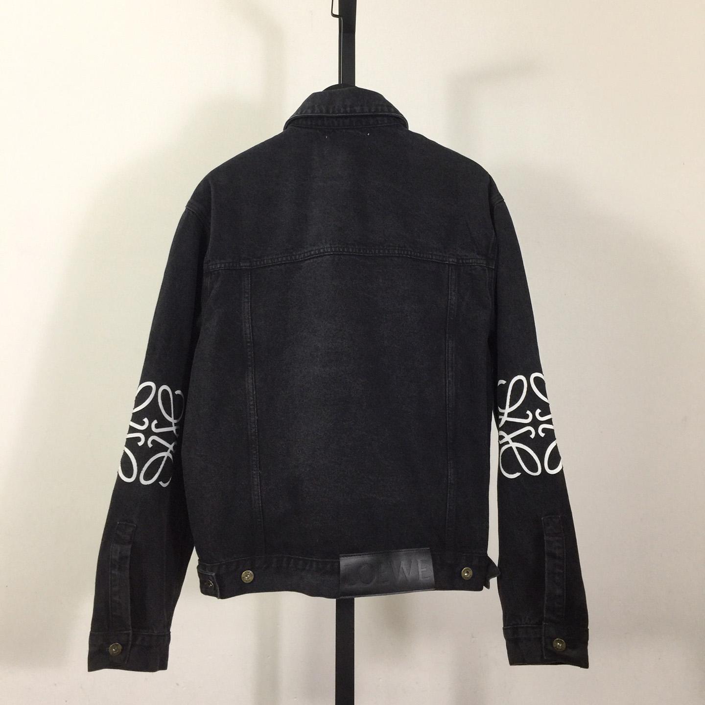 Loewe Anagram Denim Jacket  - FashionPlug