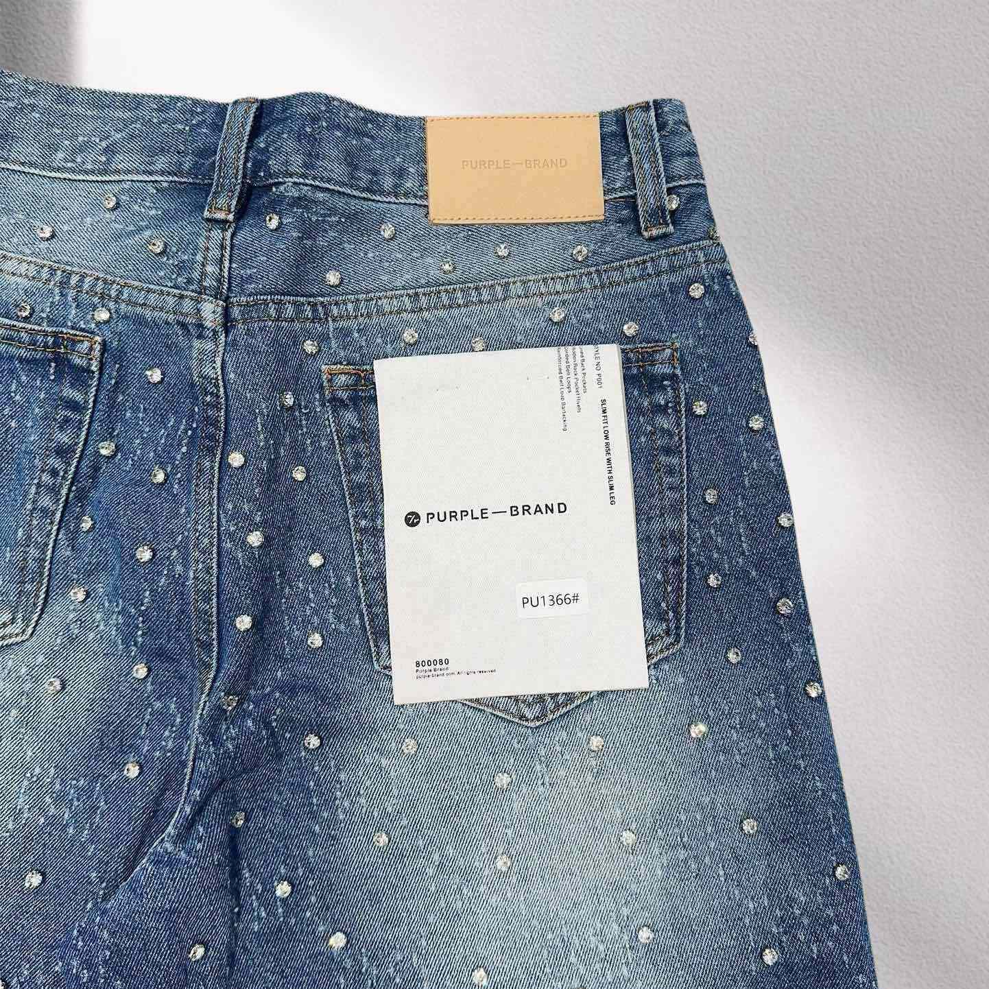 Purple-Brand Denim Shorts    1366 - FashionPlug