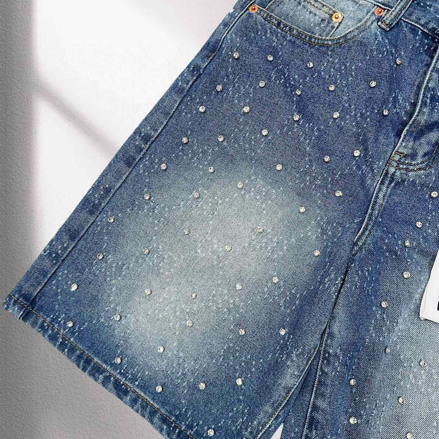 Purple-Brand Denim Shorts    1366 - FashionPlug