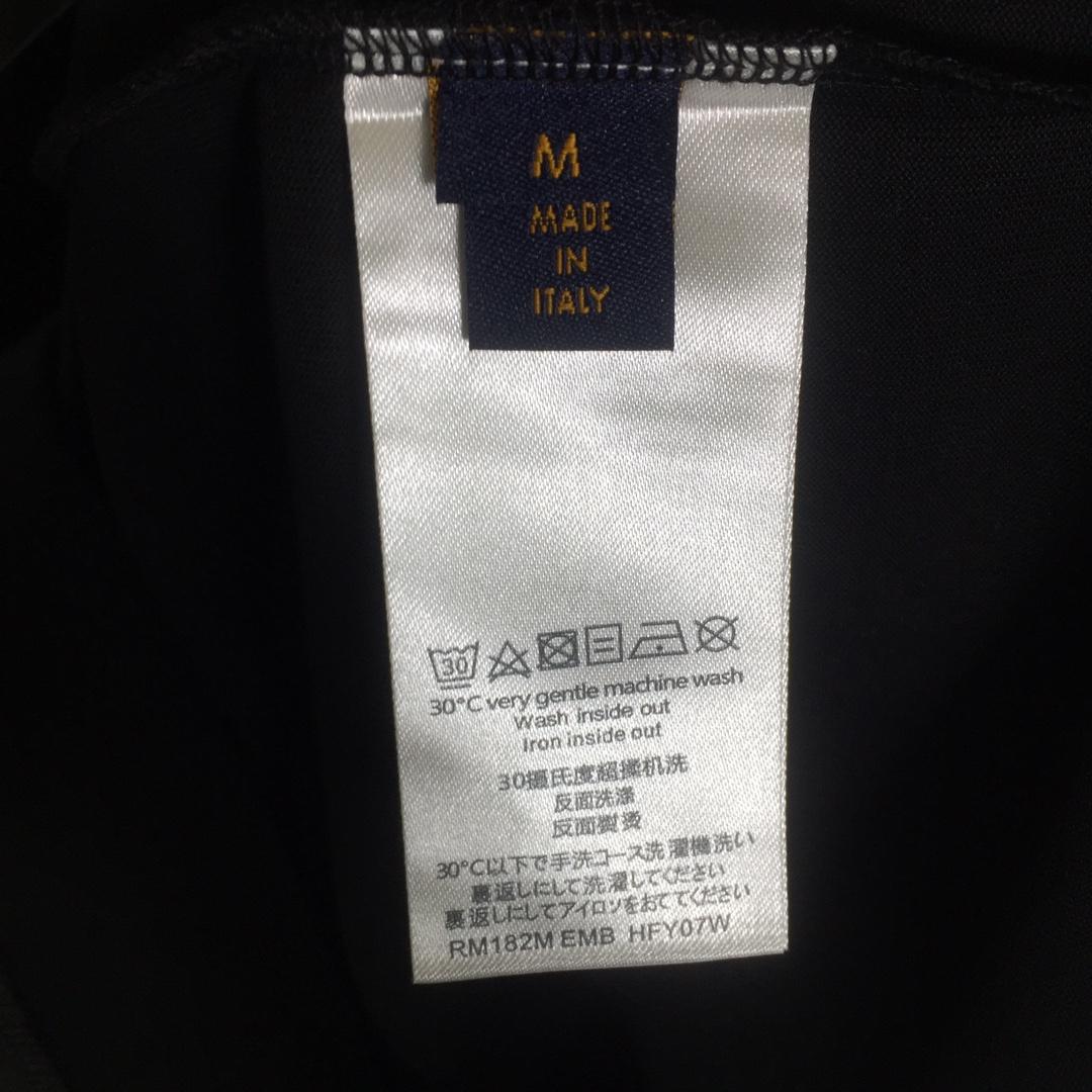 Louis Vuitton Embellished Short-Sleeved Cotton Crewneck - FashionPlug