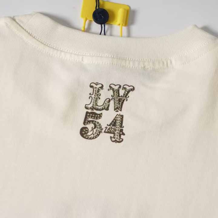 Louis Vuitton Graphic Cotton And Linen-Blend T-Shirt     1AFWUV - FashionPlug