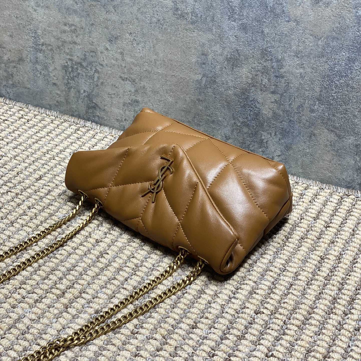 Saint Laurent Toy Puffer In Nappa Leather - FashionPlug