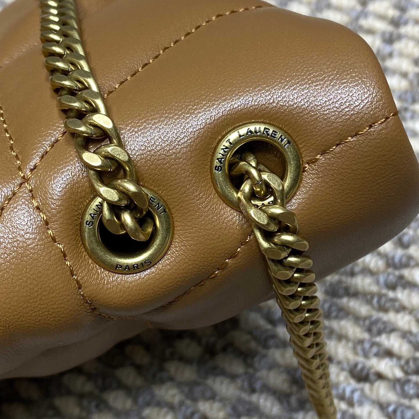 Saint Laurent Toy Puffer In Nappa Leather - FashionPlug