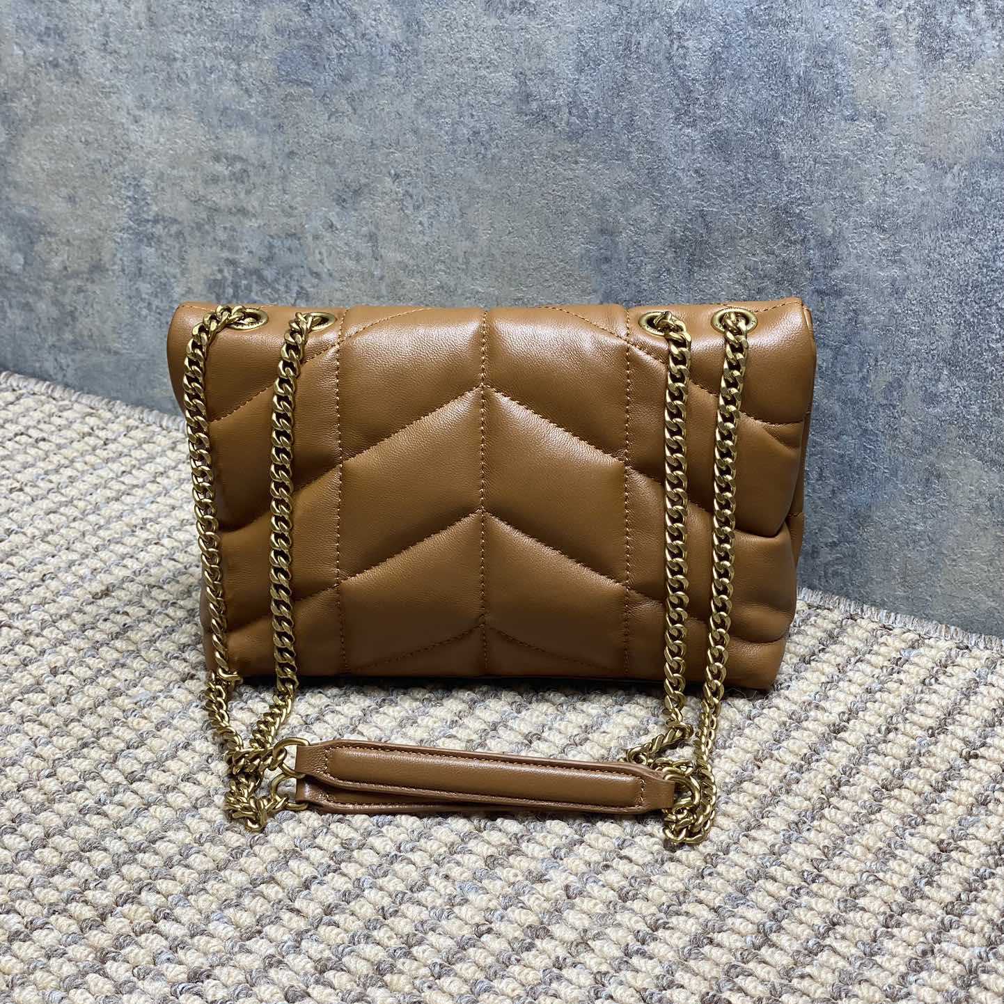 Saint Laurent Toy Puffer In Nappa Leather - FashionPlug