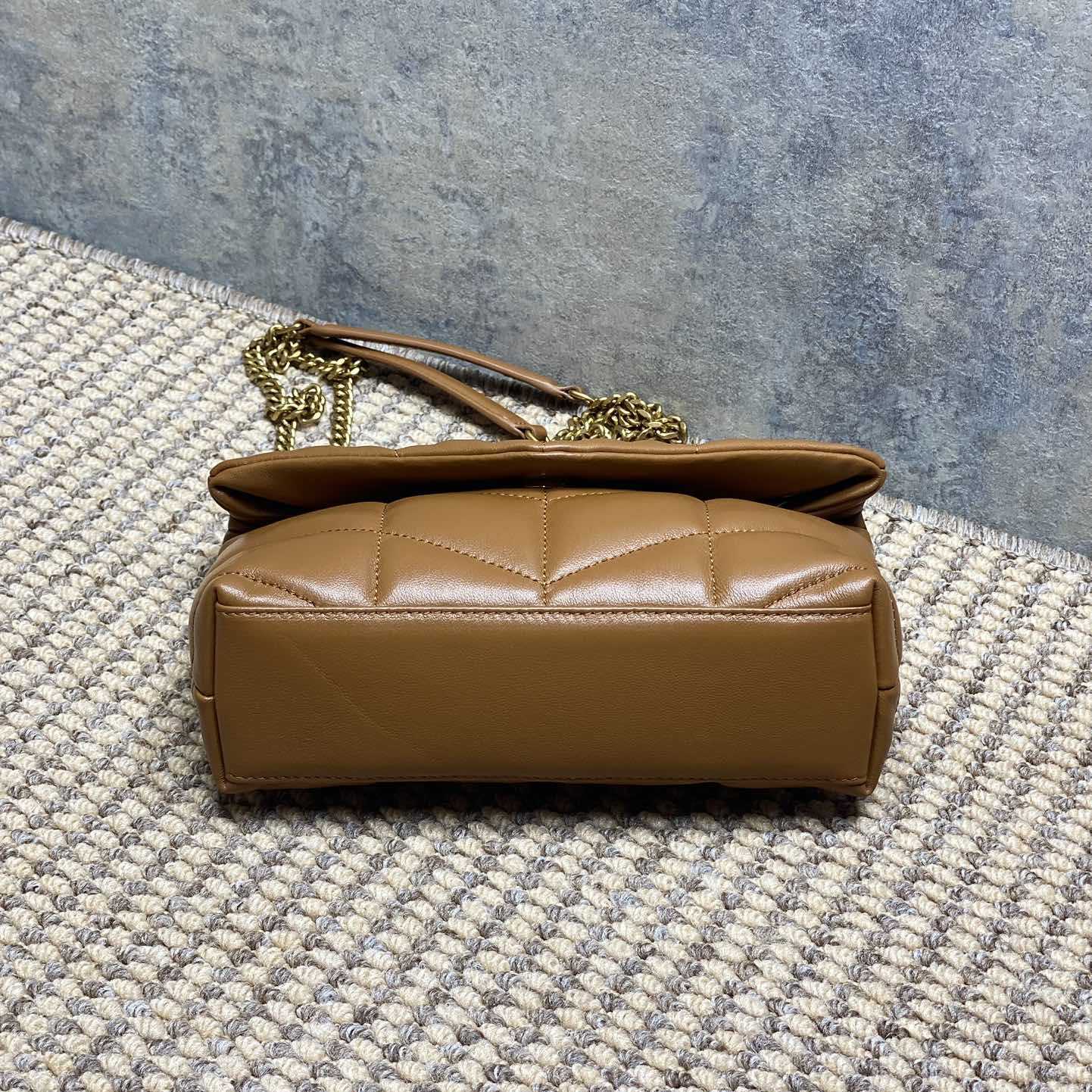 Saint Laurent Toy Puffer In Nappa Leather - FashionPlug