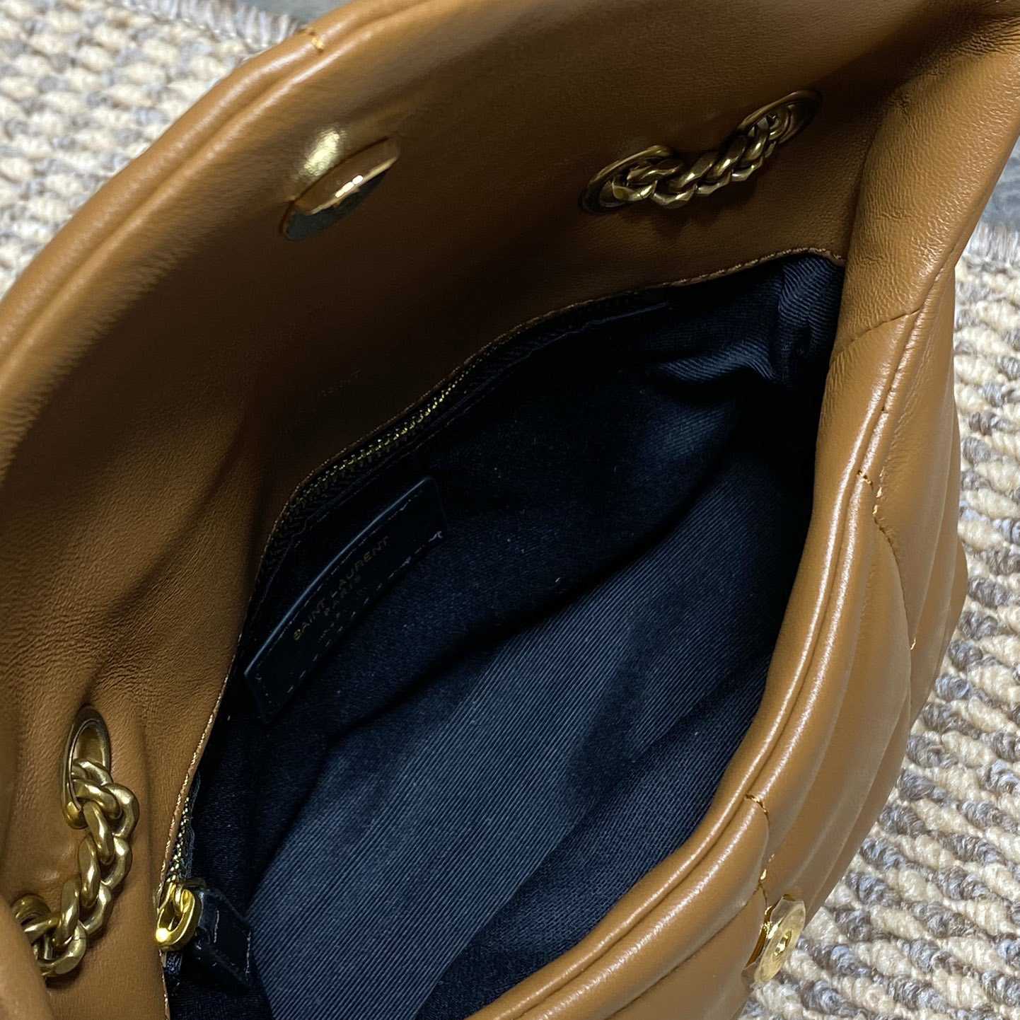 Saint Laurent Toy Puffer In Nappa Leather - FashionPlug