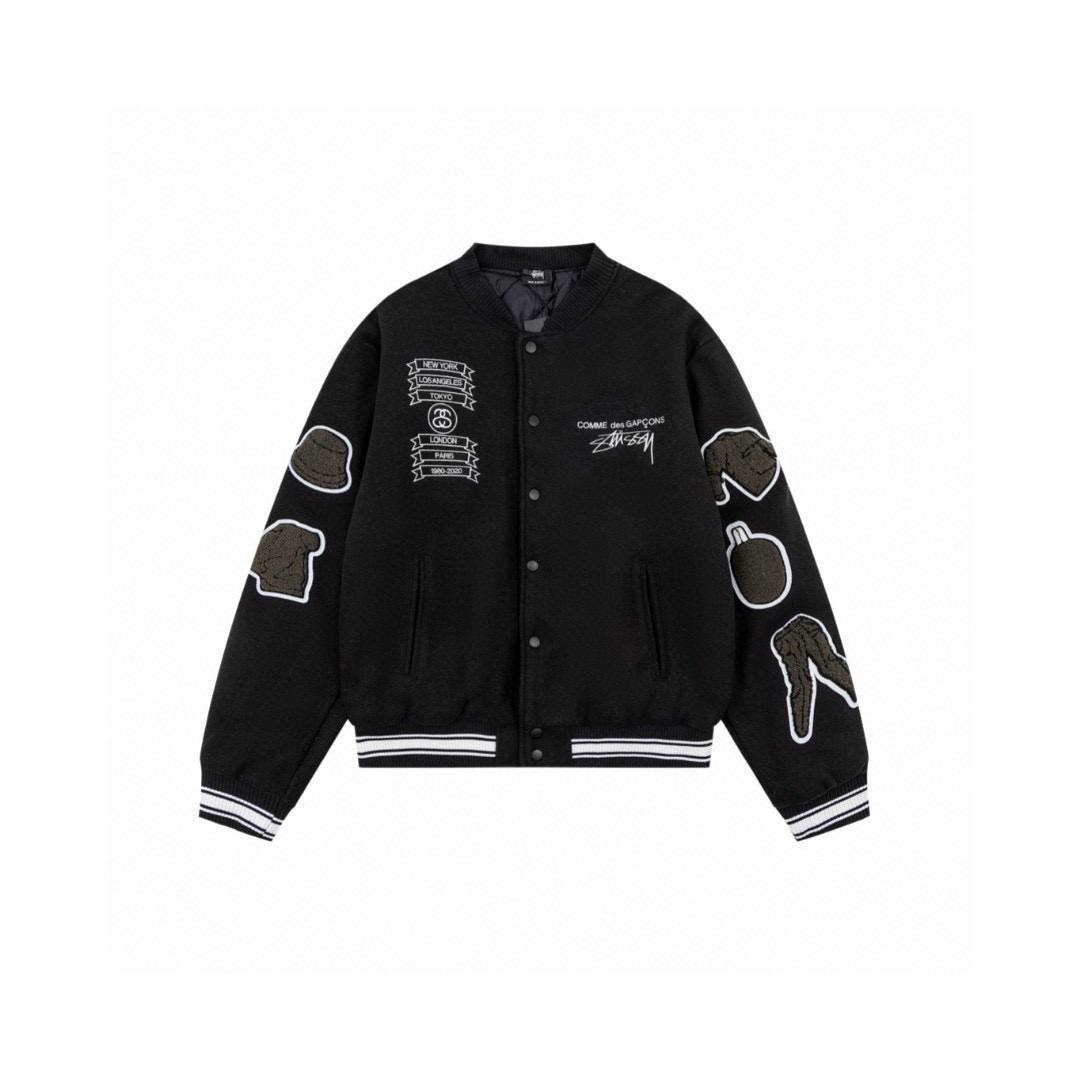 Comme des Garcons x Stussy Jacket - FashionPlug