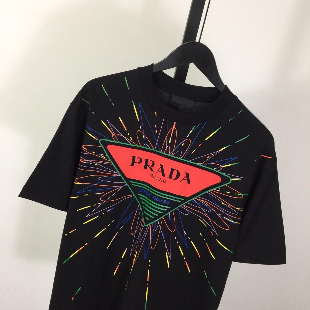 Prada Cotton T-Shirt - FashionPlug