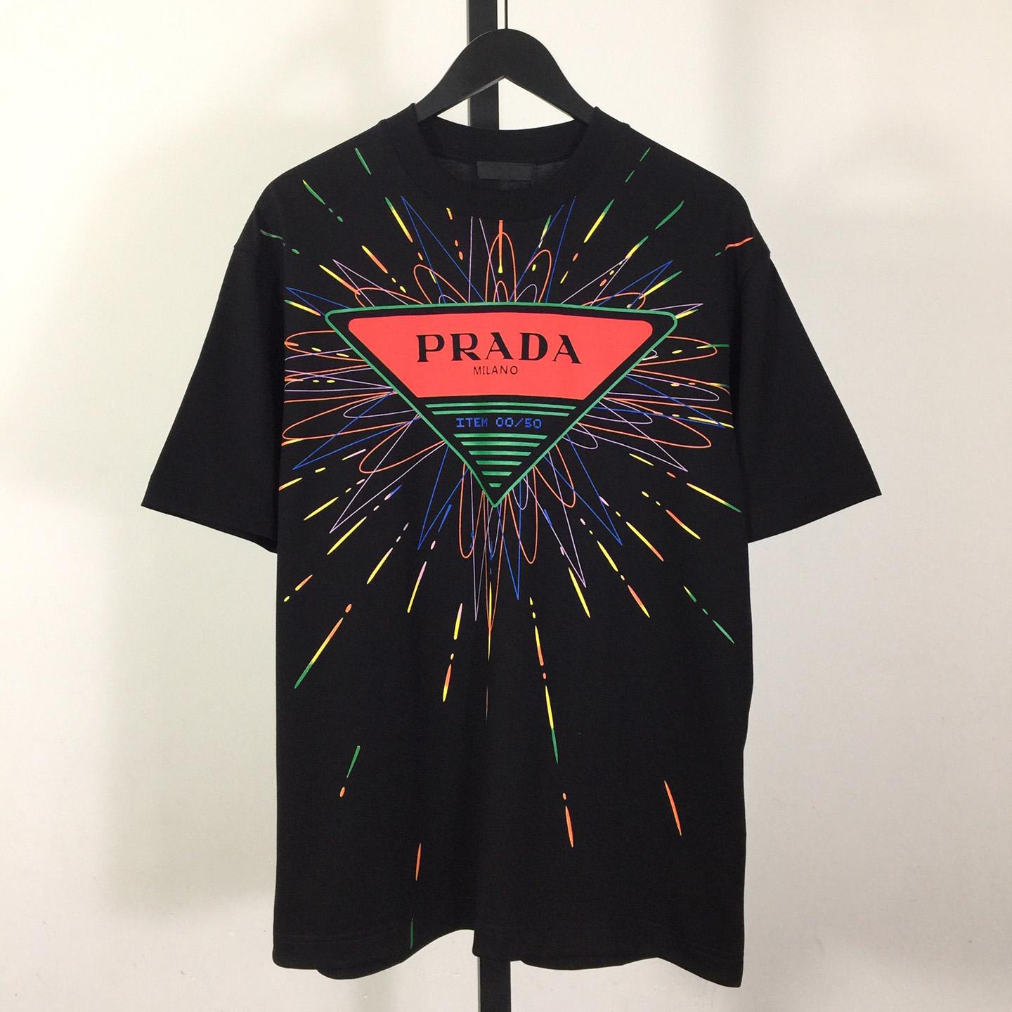 Prada Cotton T-Shirt - FashionPlug