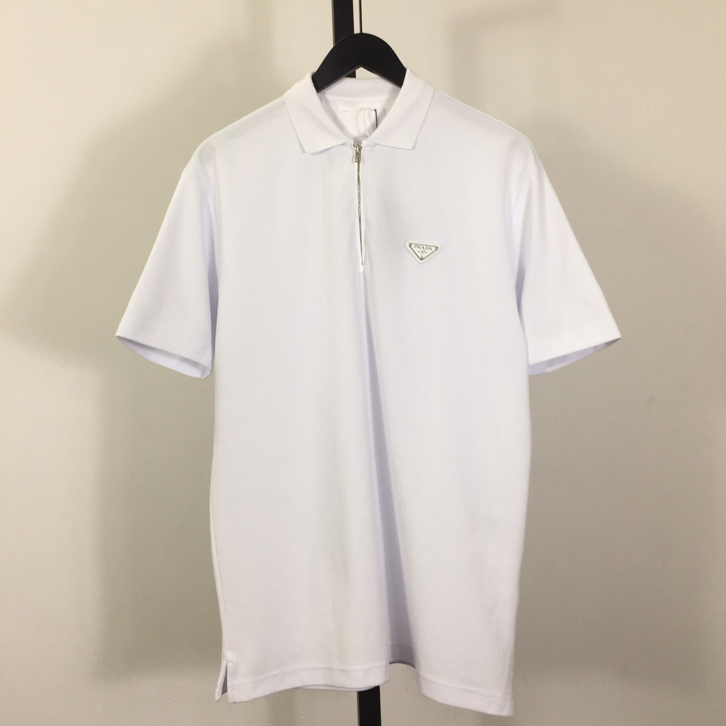 Prada Piqué Polo Shirt - FashionPlug