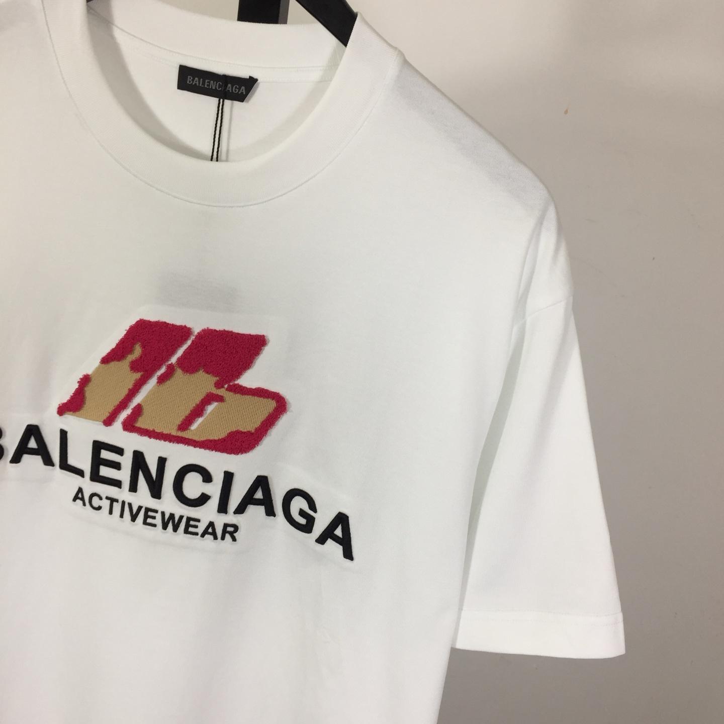Balenciaga Activewear Cotton T-Shirt - FashionPlug