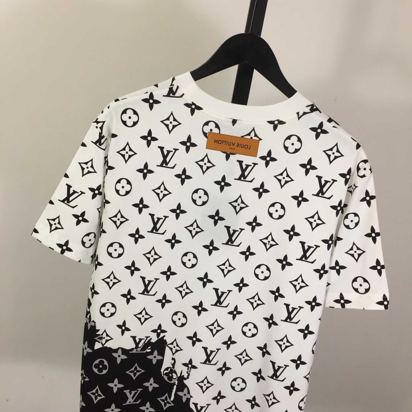 Louis Vuitton Gradient Monogram Cotton T-Shirt     - FashionPlug