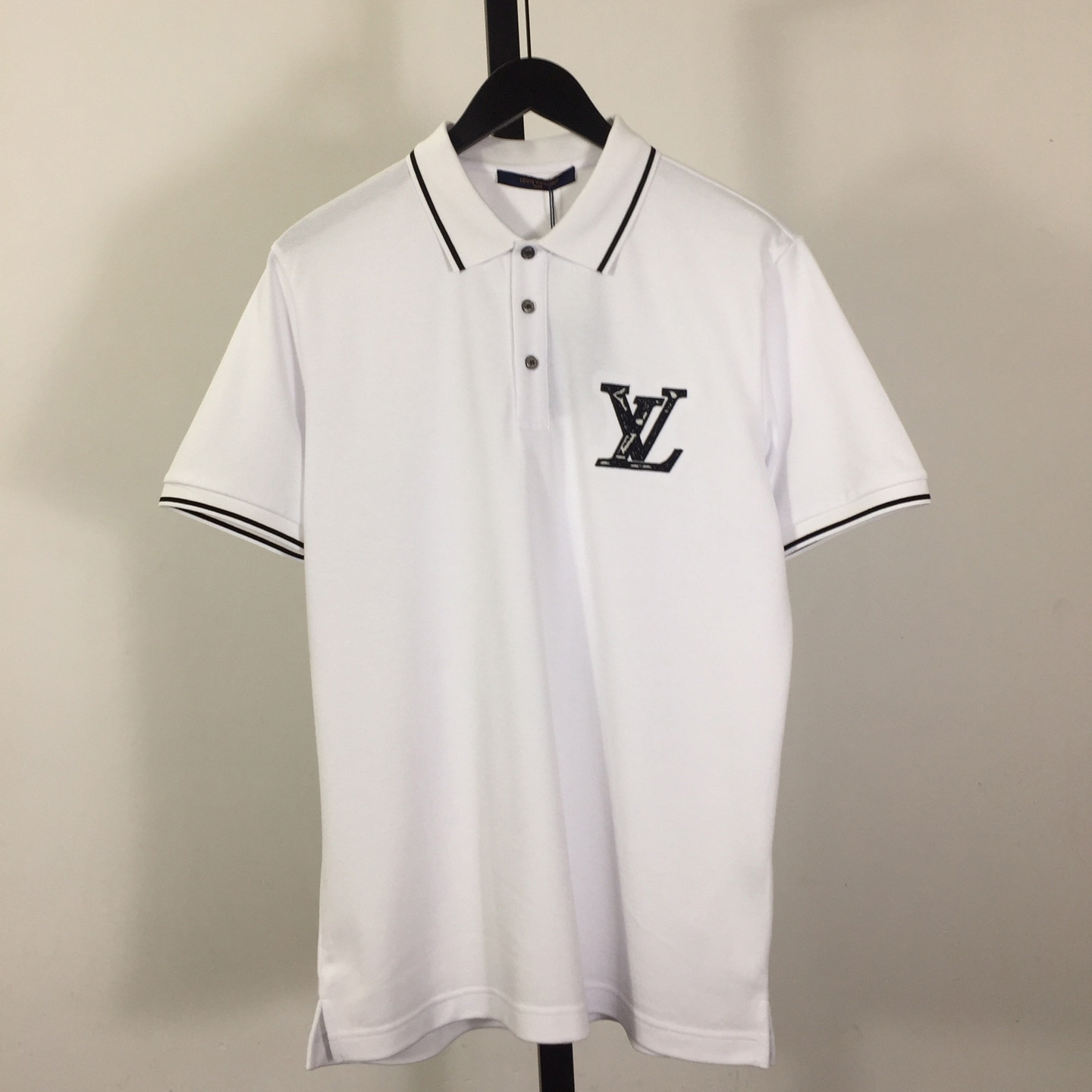 Louis Vuitton Short-Sleeved Cotton Polo Shirt    - FashionPlug