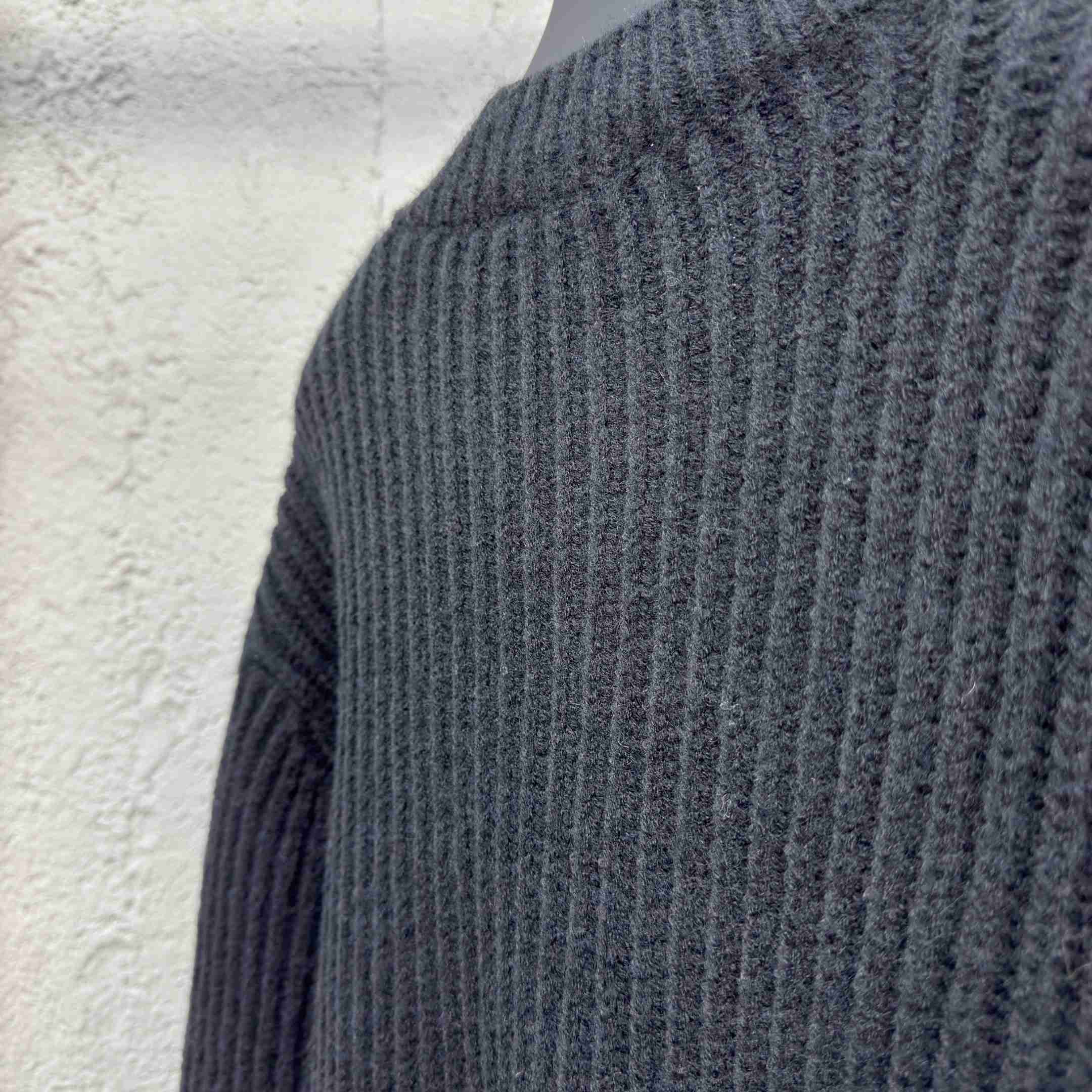 Prada Cashgora Button-Up Ribbed-Knitted Cardigan - FashionPlug