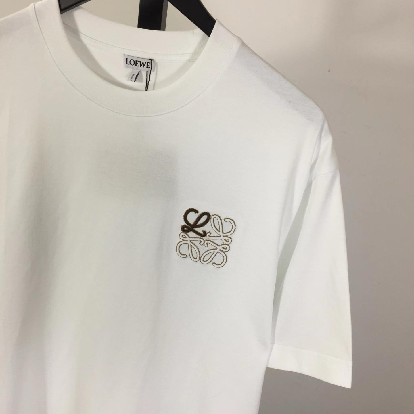 Loewe Loose Fit T-shirt In Cotton - FashionPlug