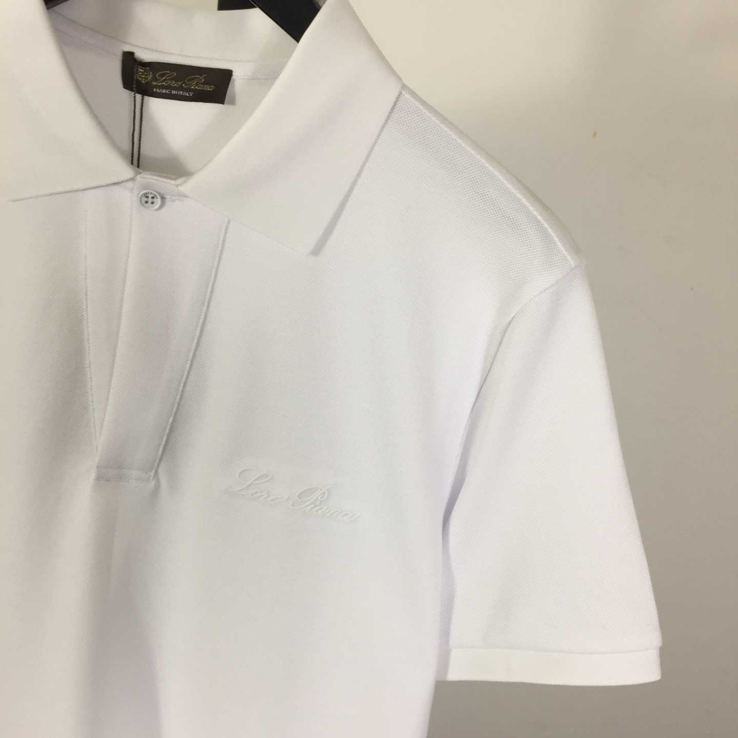 Loro Piana Cotton Polo Shirt - FashionPlug