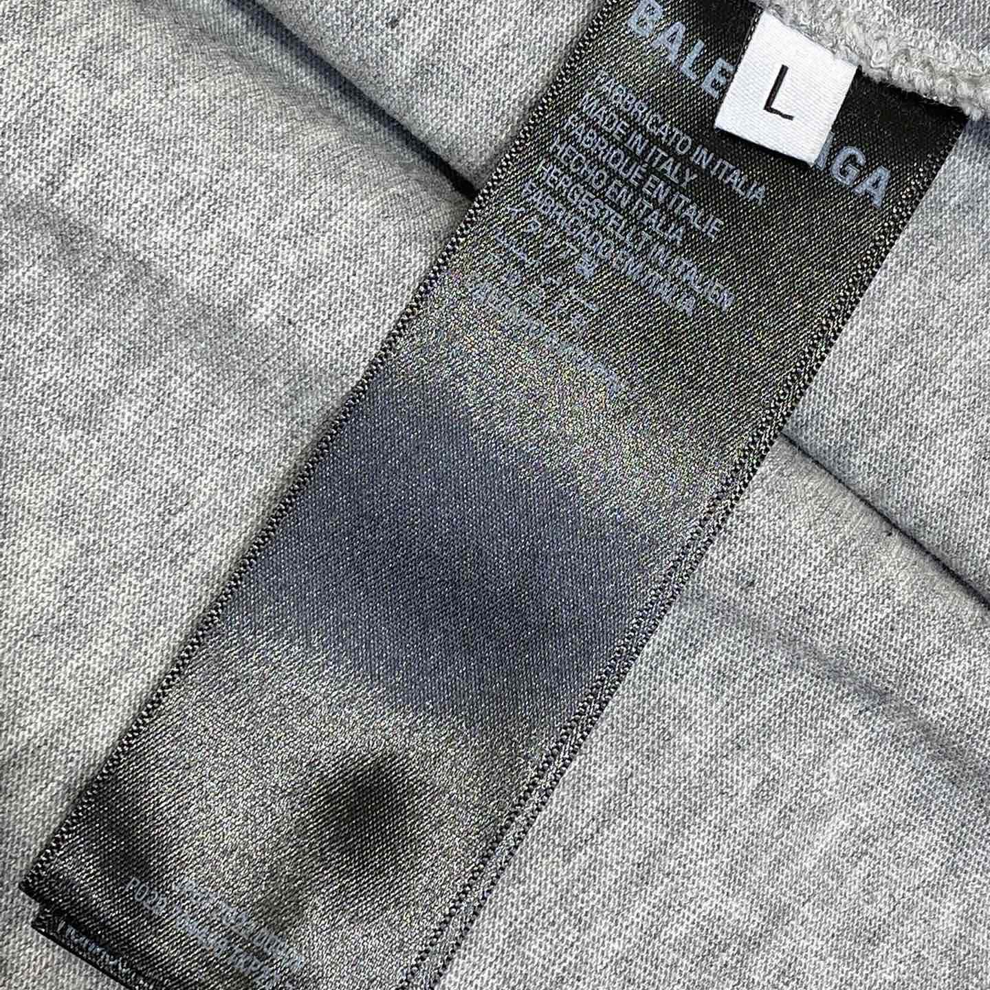 Balenciaga Hi There + Dripley Sleeveless T-Shirt In Heather Grey - FashionPlug