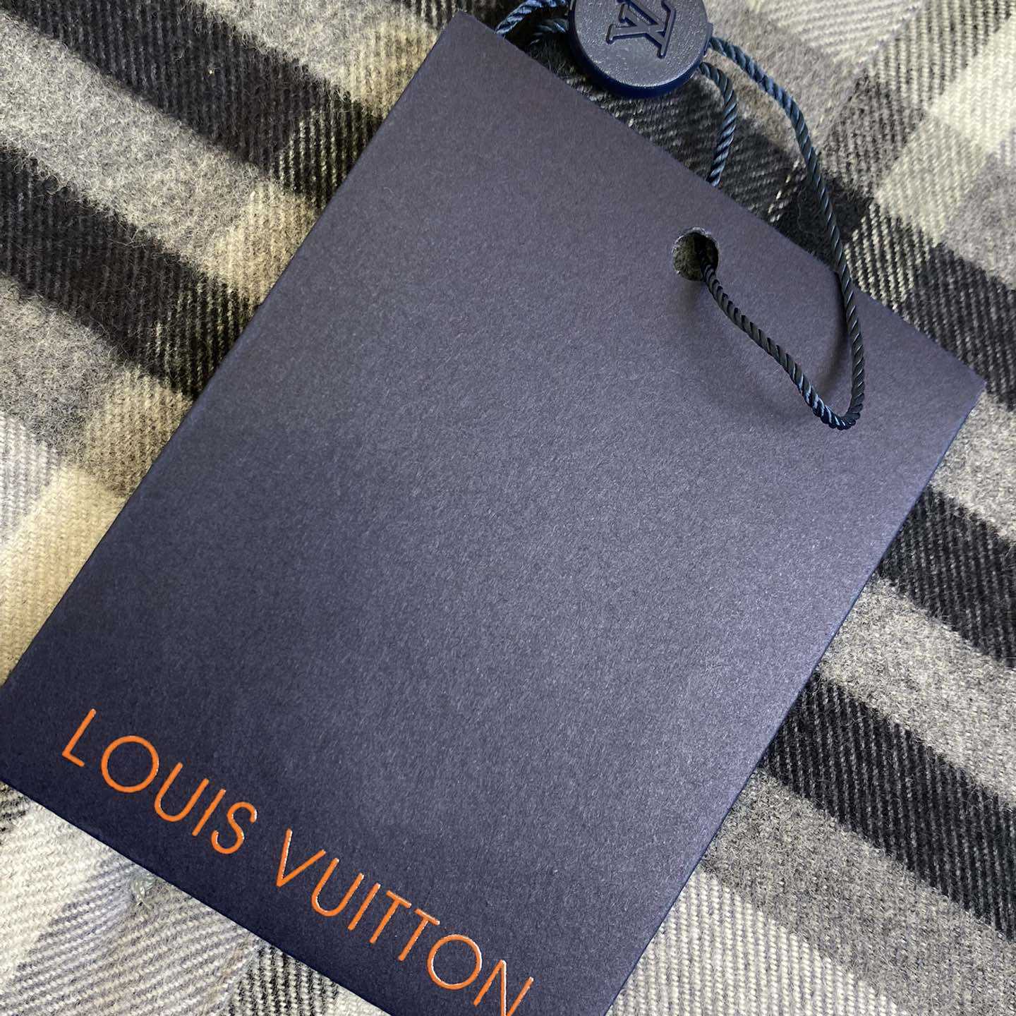 Louis Vuitton Long-Sleeved Cotton Flannel Shirt  1AFXST - FashionPlug