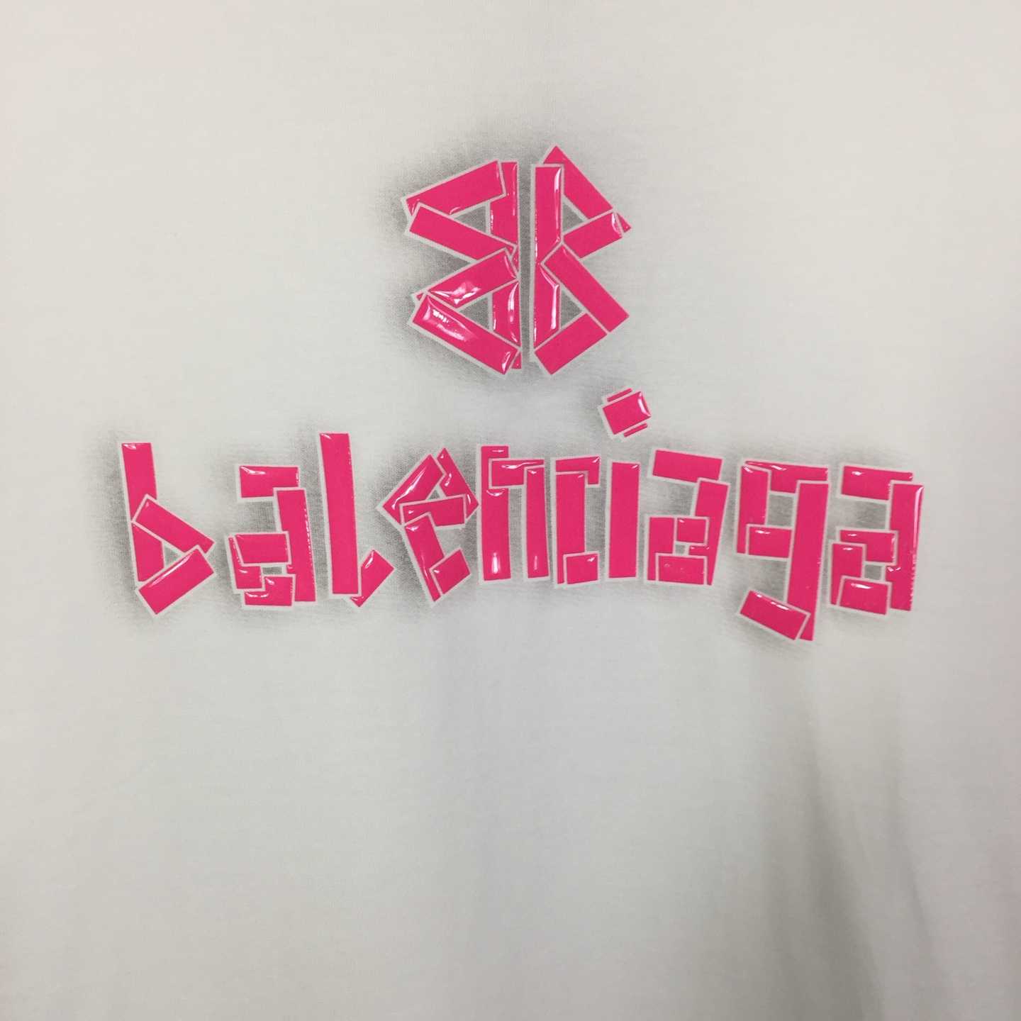 Balenciaga Tape Type T-Shirt - FashionPlug