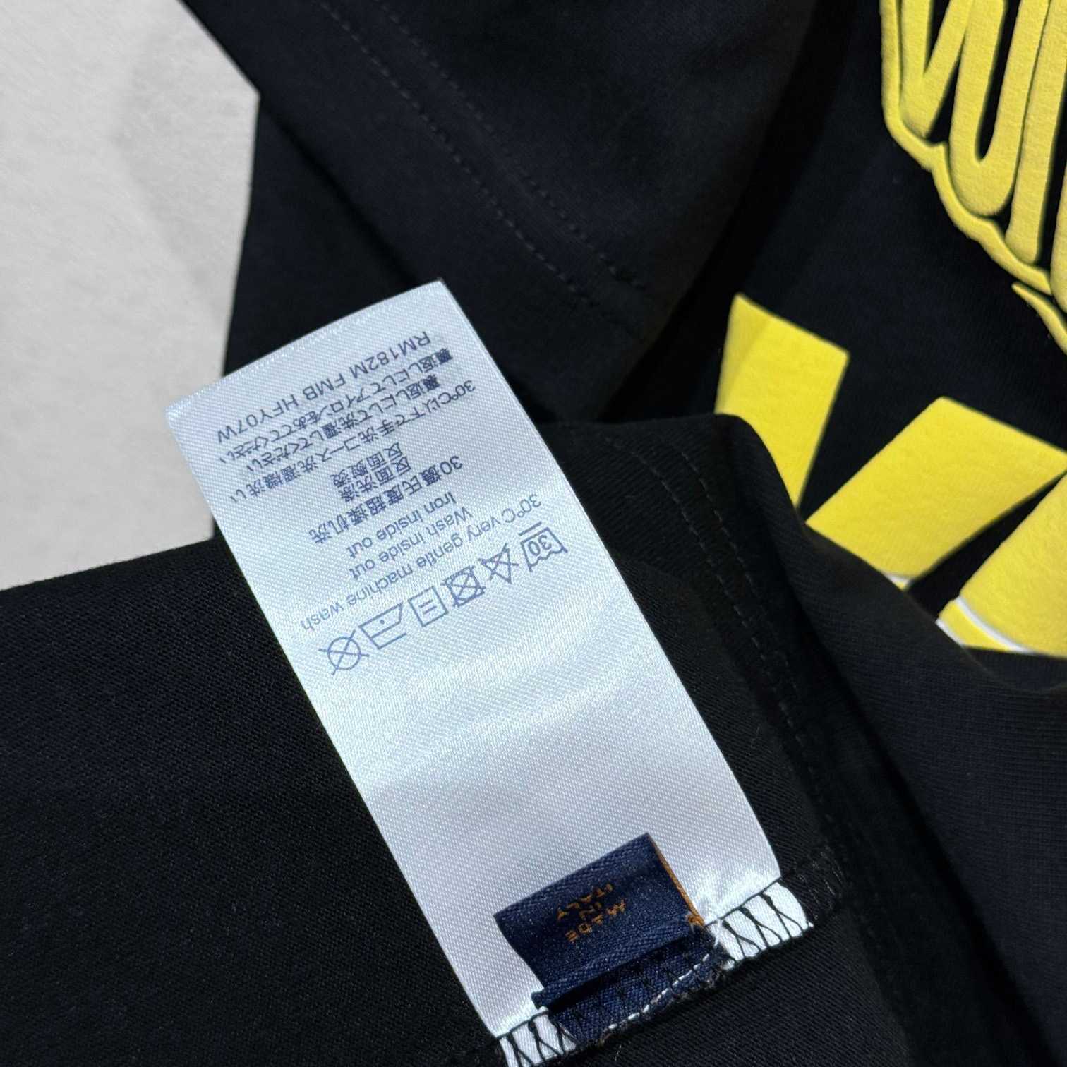 Louis Vuitton Short-Sleeved Cotton Crewneck    - FashionPlug
