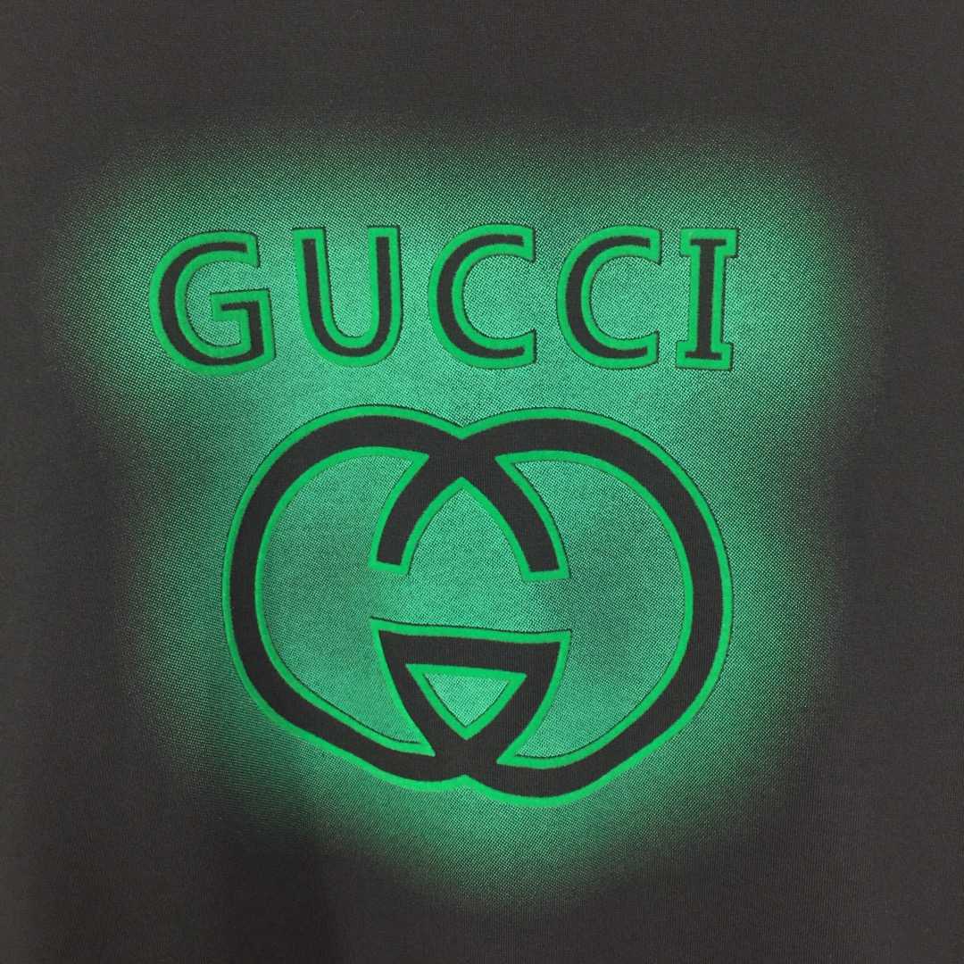 Gucci Printed Cotton Jersey T-shirt - FashionPlug