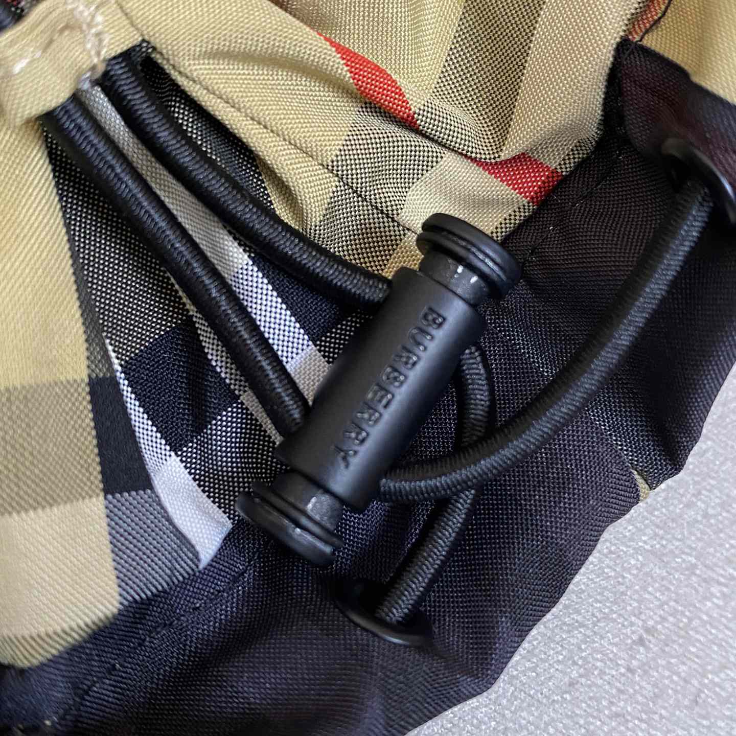 Burberry Sliced Check Hooded Jacket - FashionPlug