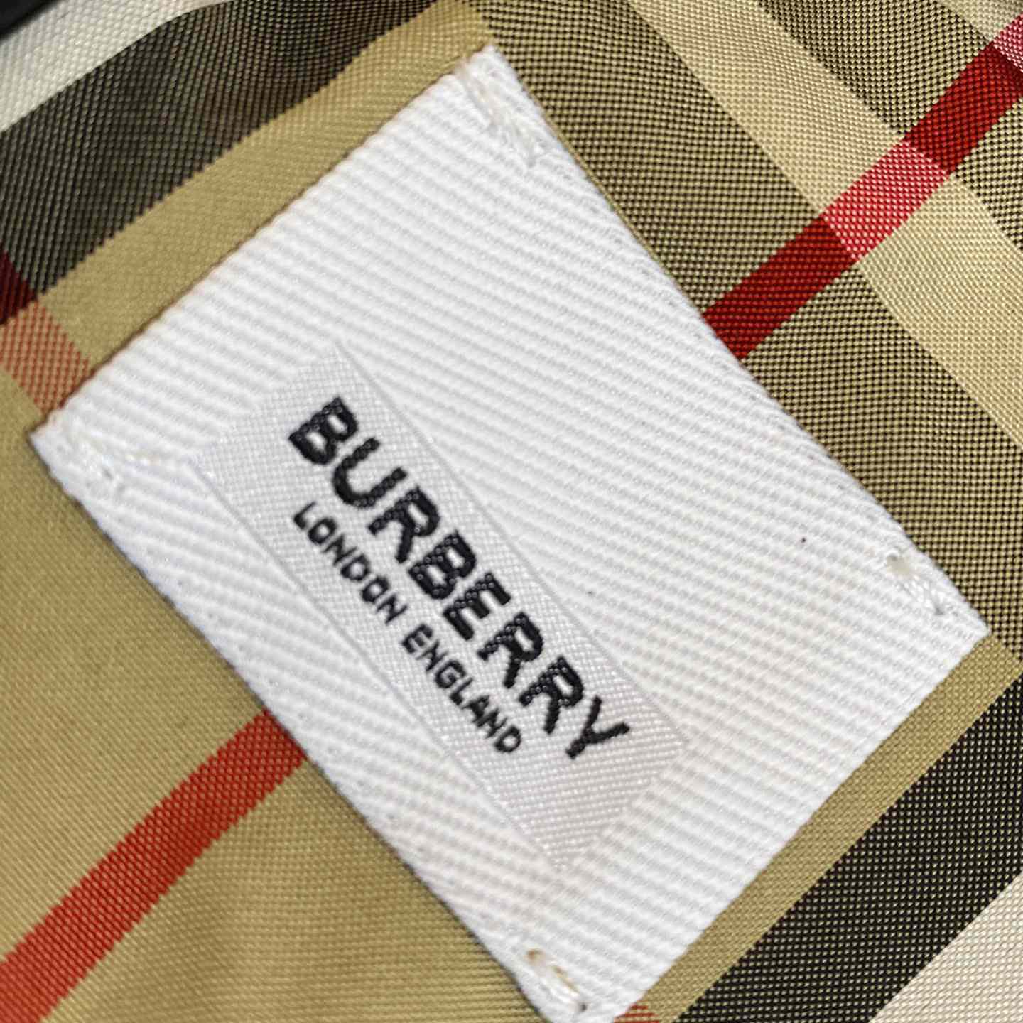Burberry Sliced Check Hooded Jacket - FashionPlug