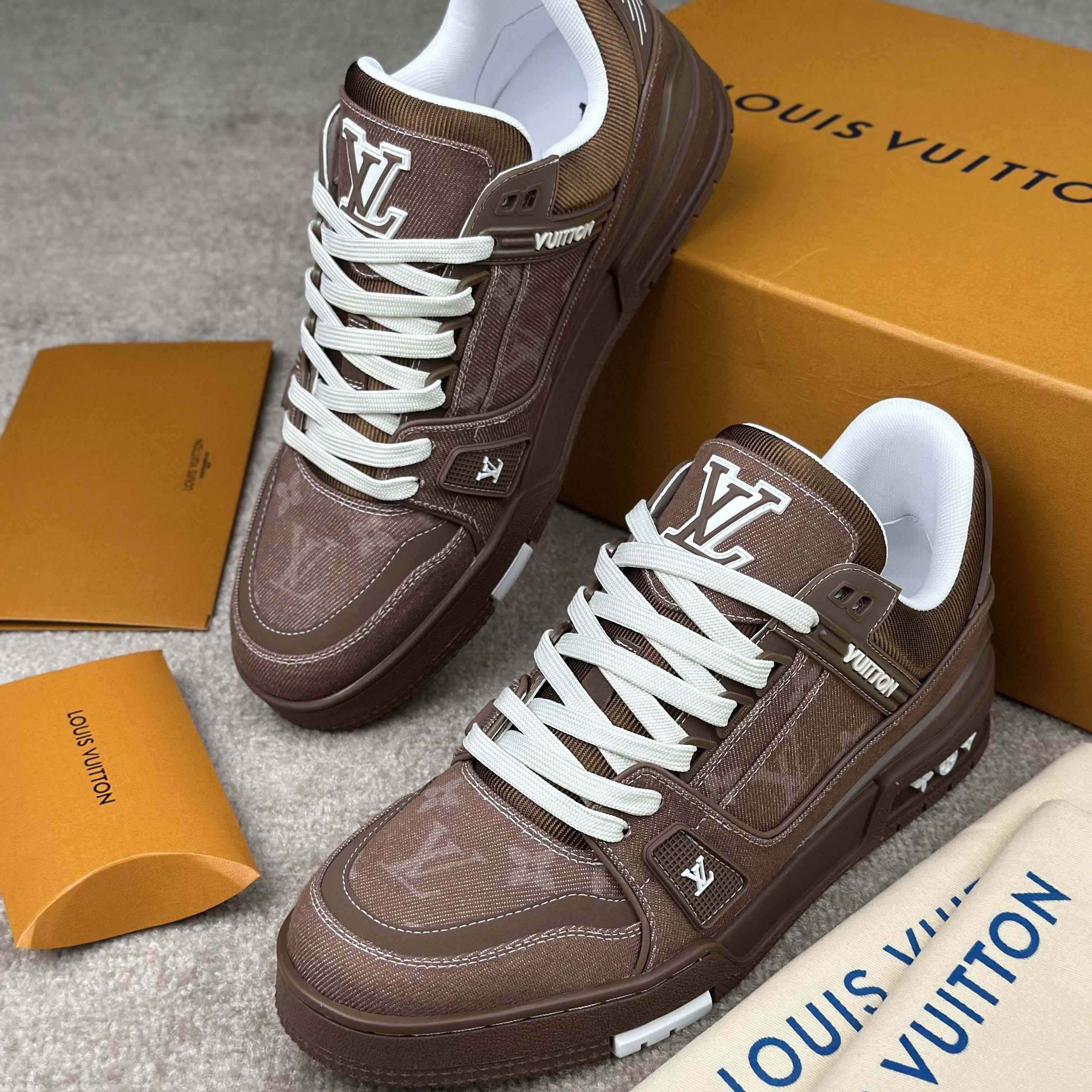 Louis Vuitton LV Trainer Sneaker   1AHT23 - FashionPlug