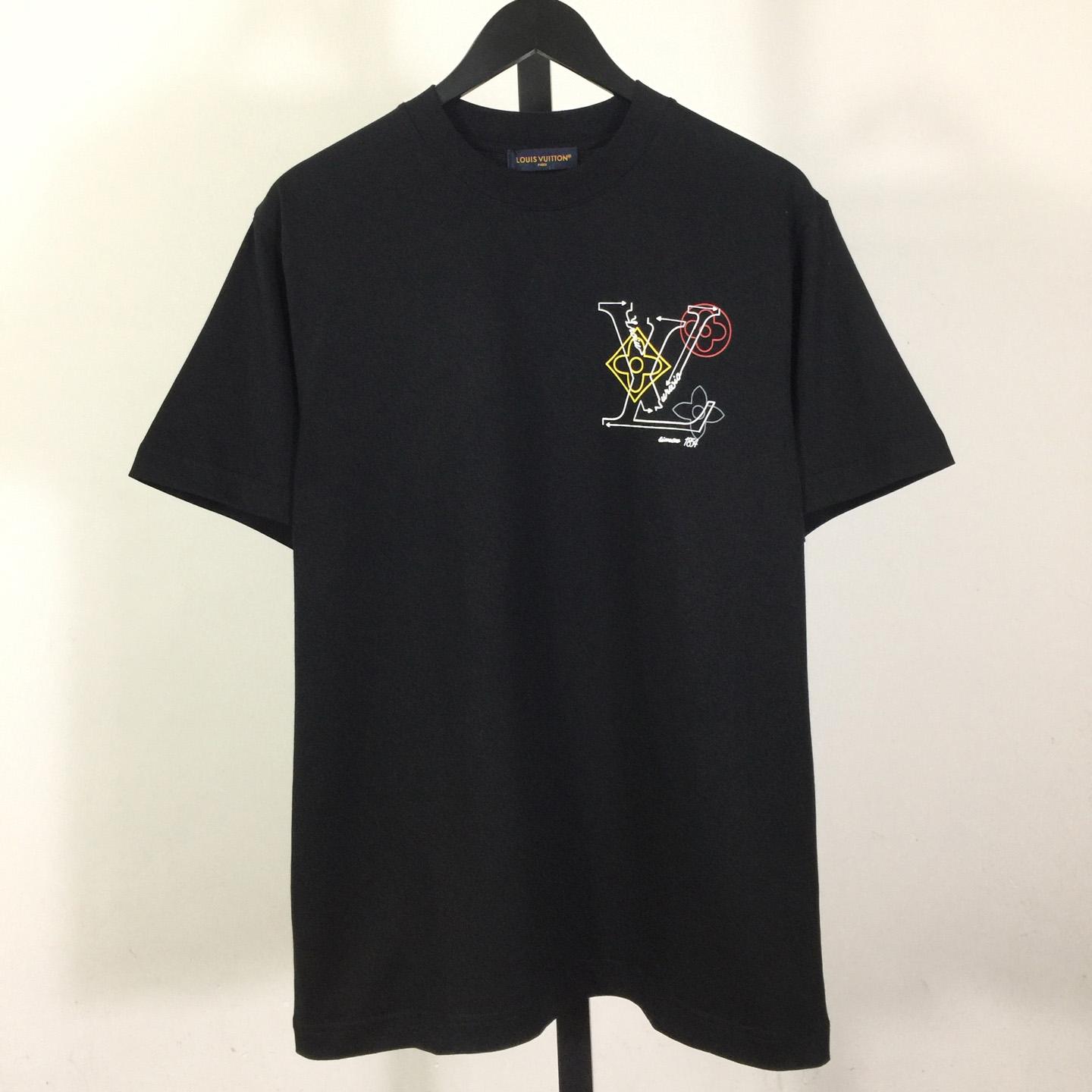 Louis Vuitton Cotton T-Shirt     - FashionPlug
