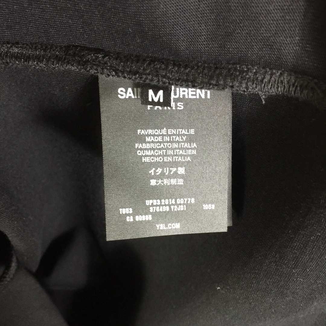 Saint Laurent Cotton-jersey T-shirt  - FashionPlug